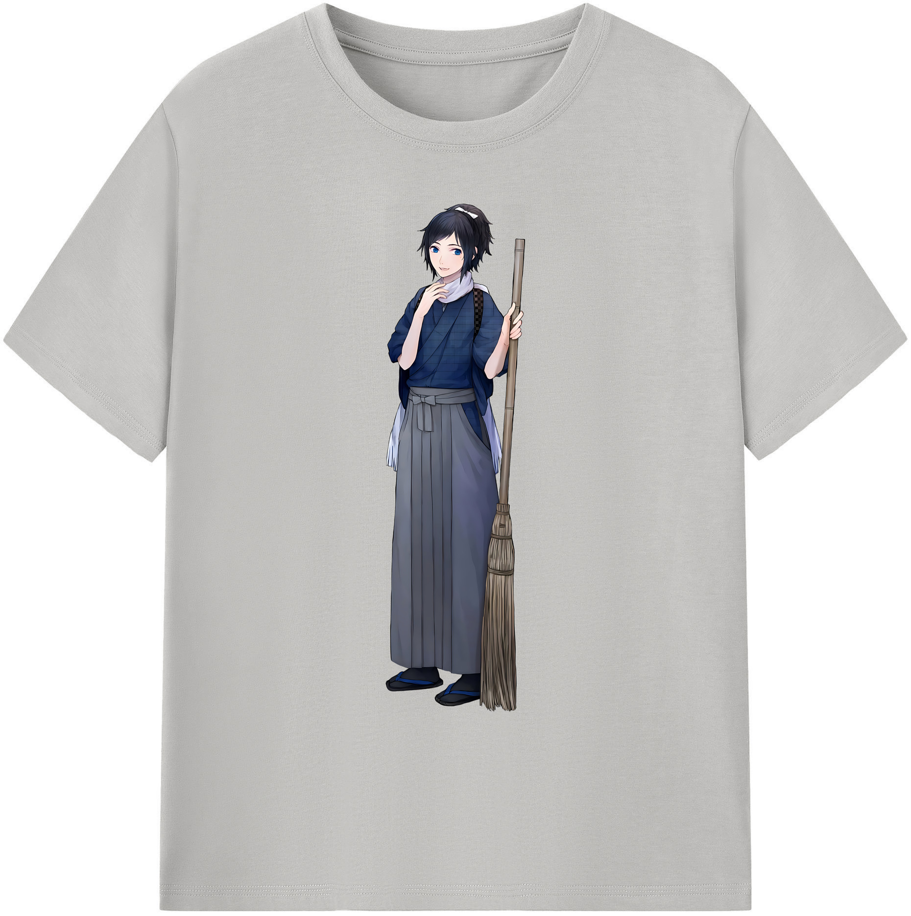 （画像用） 刀剣乱舞 Touken Ranbu 綿100％ メンズ半袖Tシャツ｜肌触りやわらか＆通気性