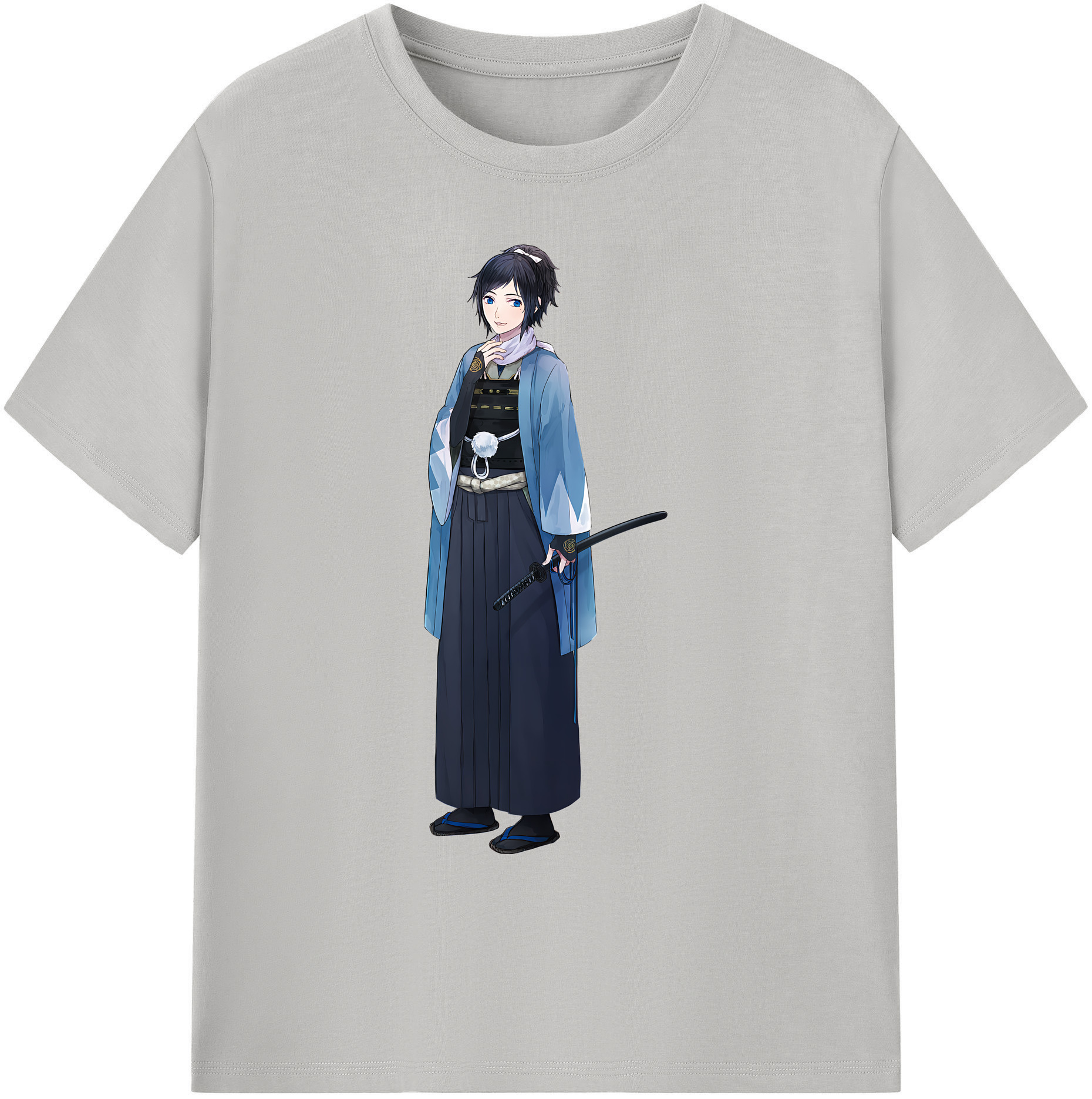 （画像用） 刀剣乱舞 Touken Ranbu 綿100％ メンズ半袖Tシャツ｜肌触りやわらか＆通気性