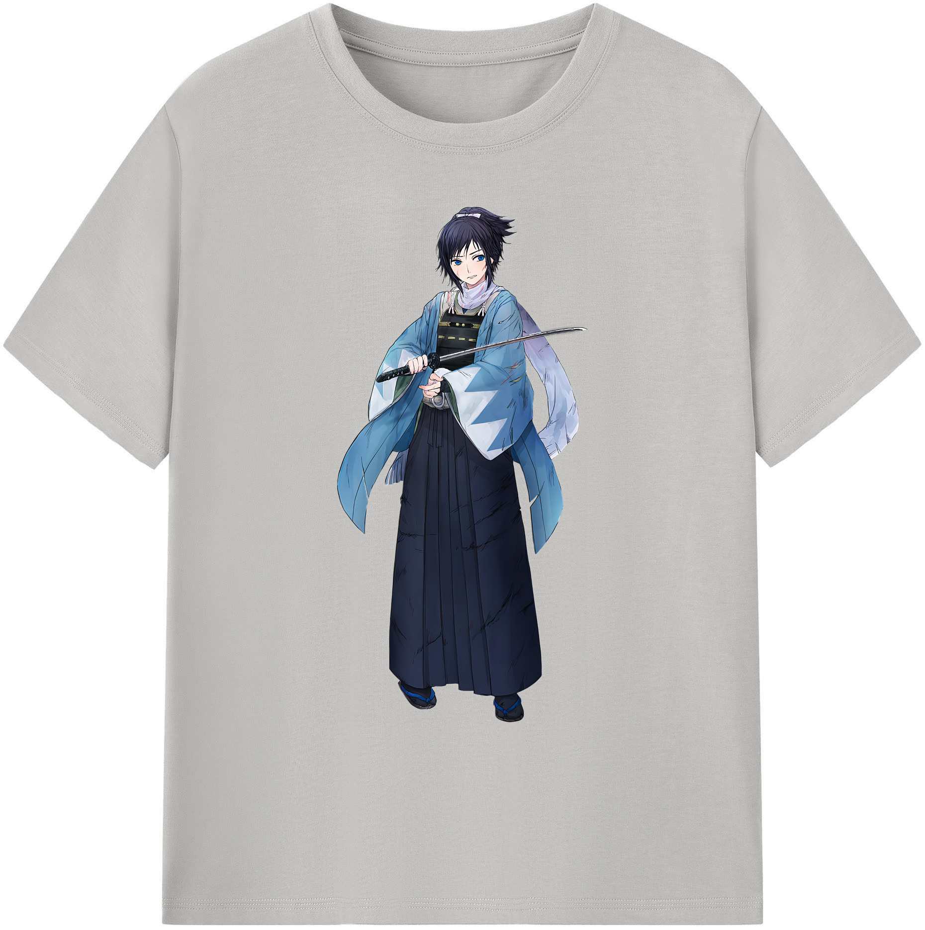 （画像用） 刀剣乱舞 Touken Ranbu 綿100％ メンズ半袖Tシャツ｜肌触りやわらか＆通気性