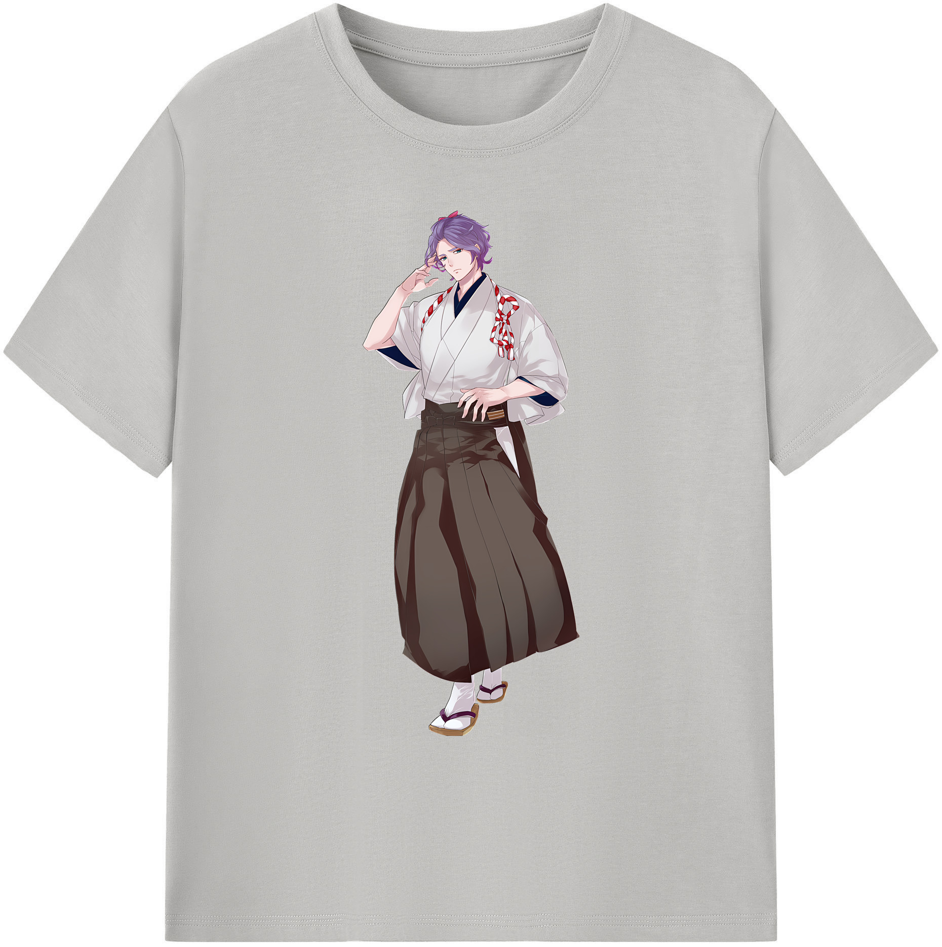 （画像用） 刀剣乱舞 Touken Ranbu 綿100％ メンズ半袖Tシャツ｜肌触りやわらか＆通気性