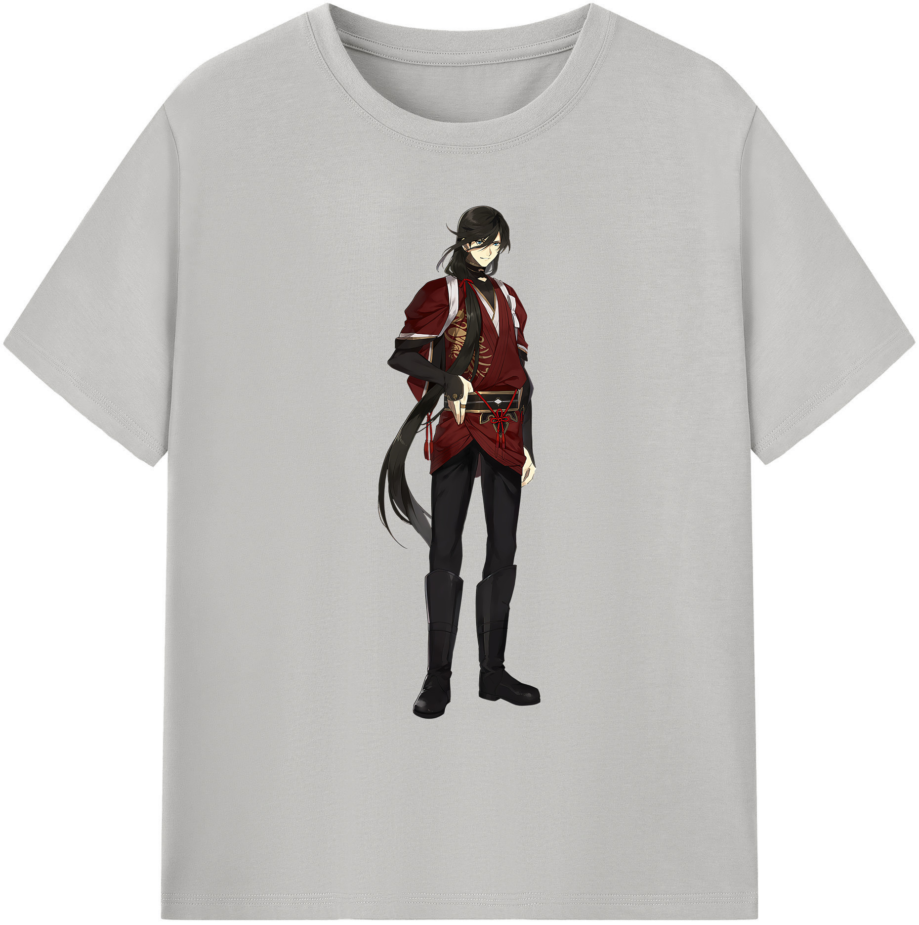 （画像用） 刀剣乱舞 Touken Ranbu 綿100％ メンズ半袖Tシャツ｜肌触りやわらか＆通気性