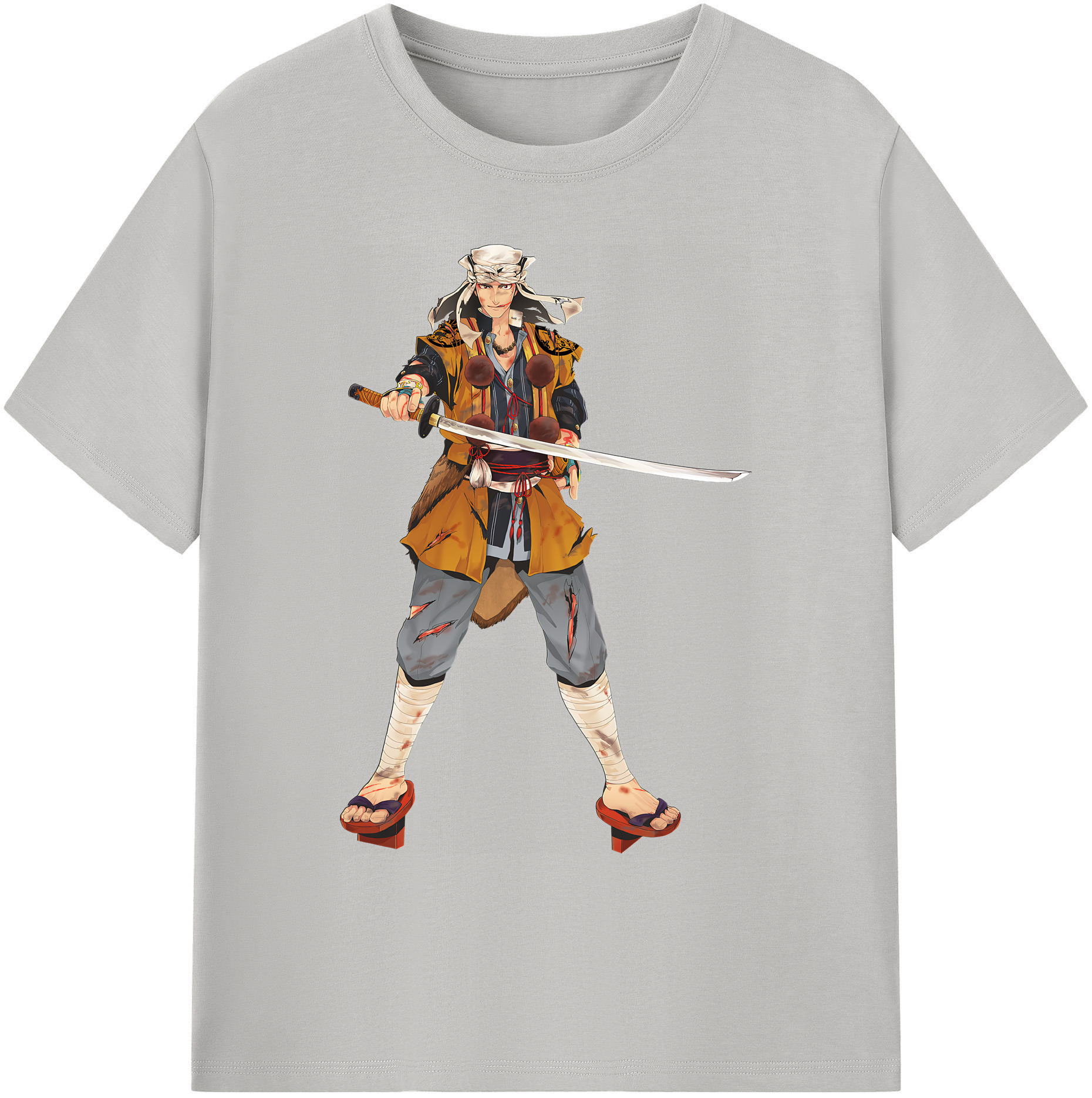 （画像用） 刀剣乱舞 Touken Ranbu 綿100％ メンズ半袖Tシャツ｜肌触りやわらか＆通気性