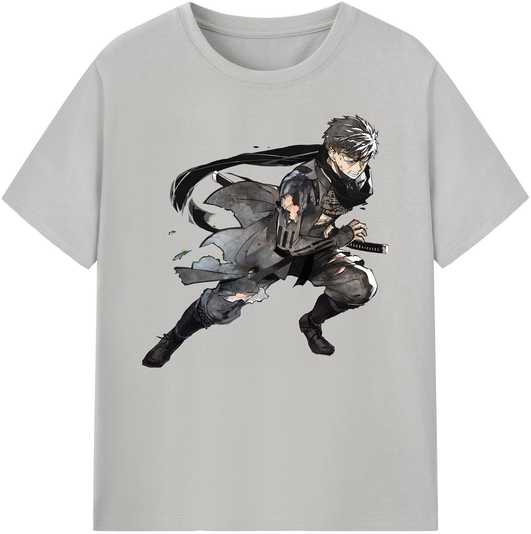 （画像用） 刀剣乱舞 Touken Ranbu 綿100％ メンズ半袖Tシャツ｜肌触りやわらか＆通気性
