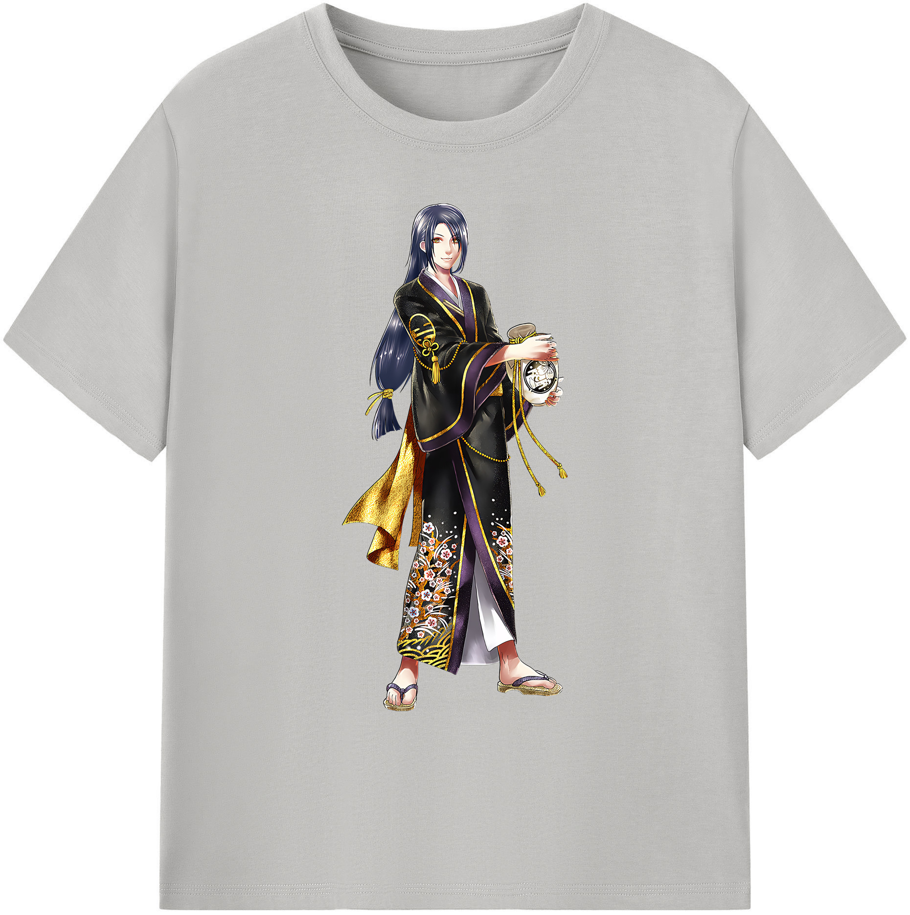 （画像用） 刀剣乱舞 Touken Ranbu 綿100％ メンズ半袖Tシャツ｜肌触りやわらか＆通気性