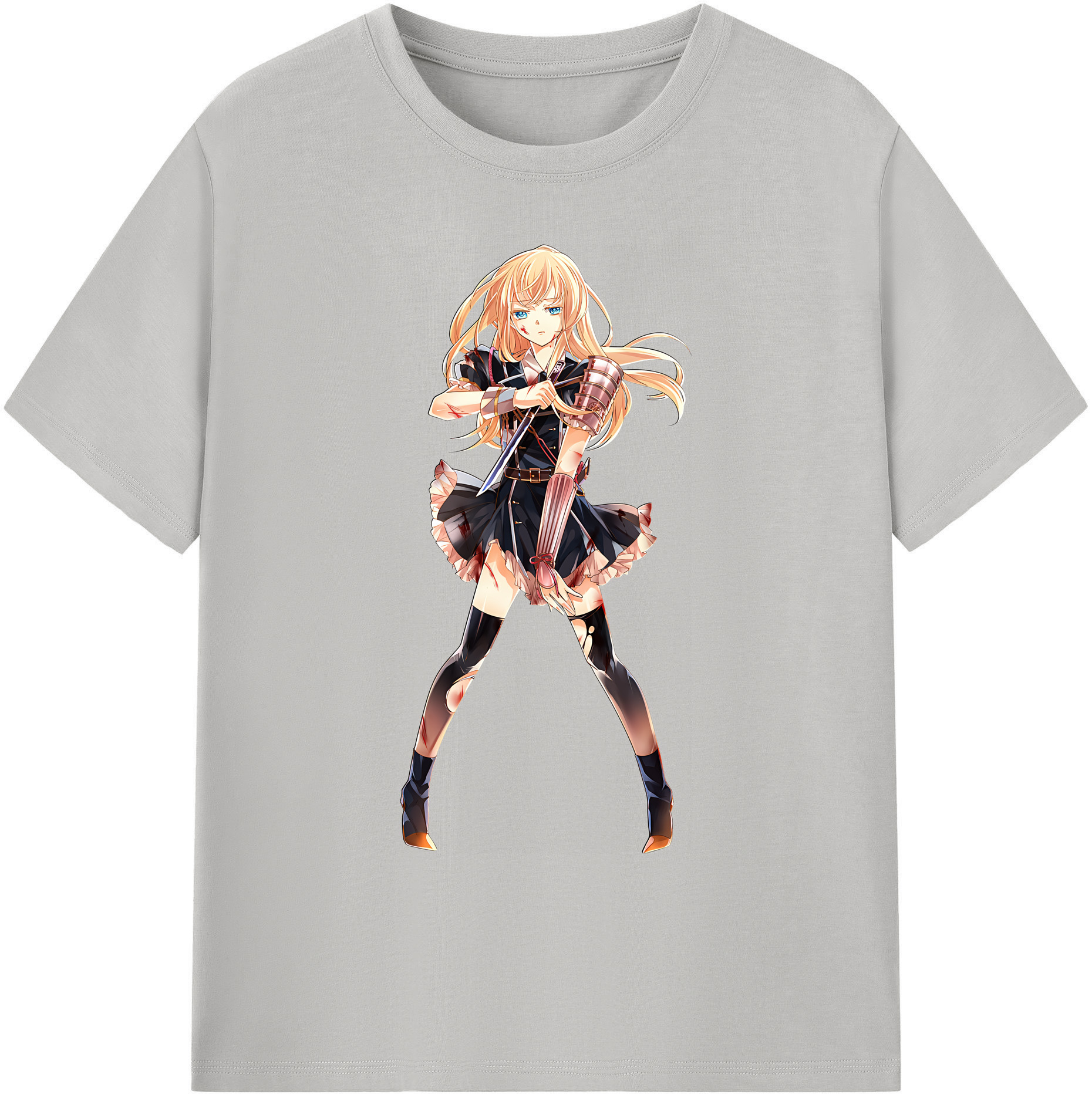 （画像用） 刀剣乱舞 Touken Ranbu 綿100％ メンズ半袖Tシャツ｜肌触りやわらか＆通気性