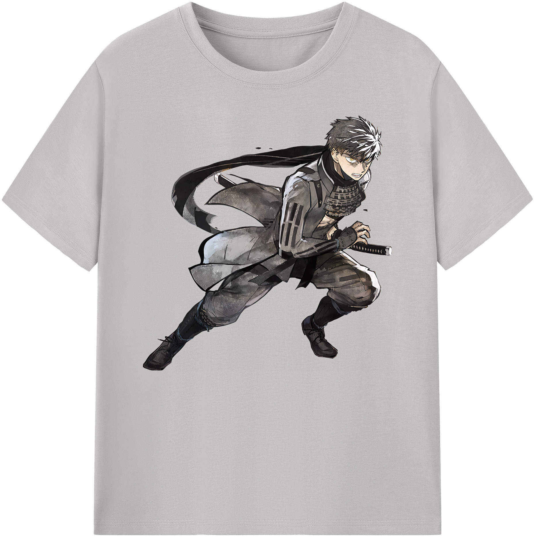 （画像用） 刀剣乱舞 Touken Ranbu 綿100％ メンズ半袖Tシャツ｜肌触りやわらか＆通気性