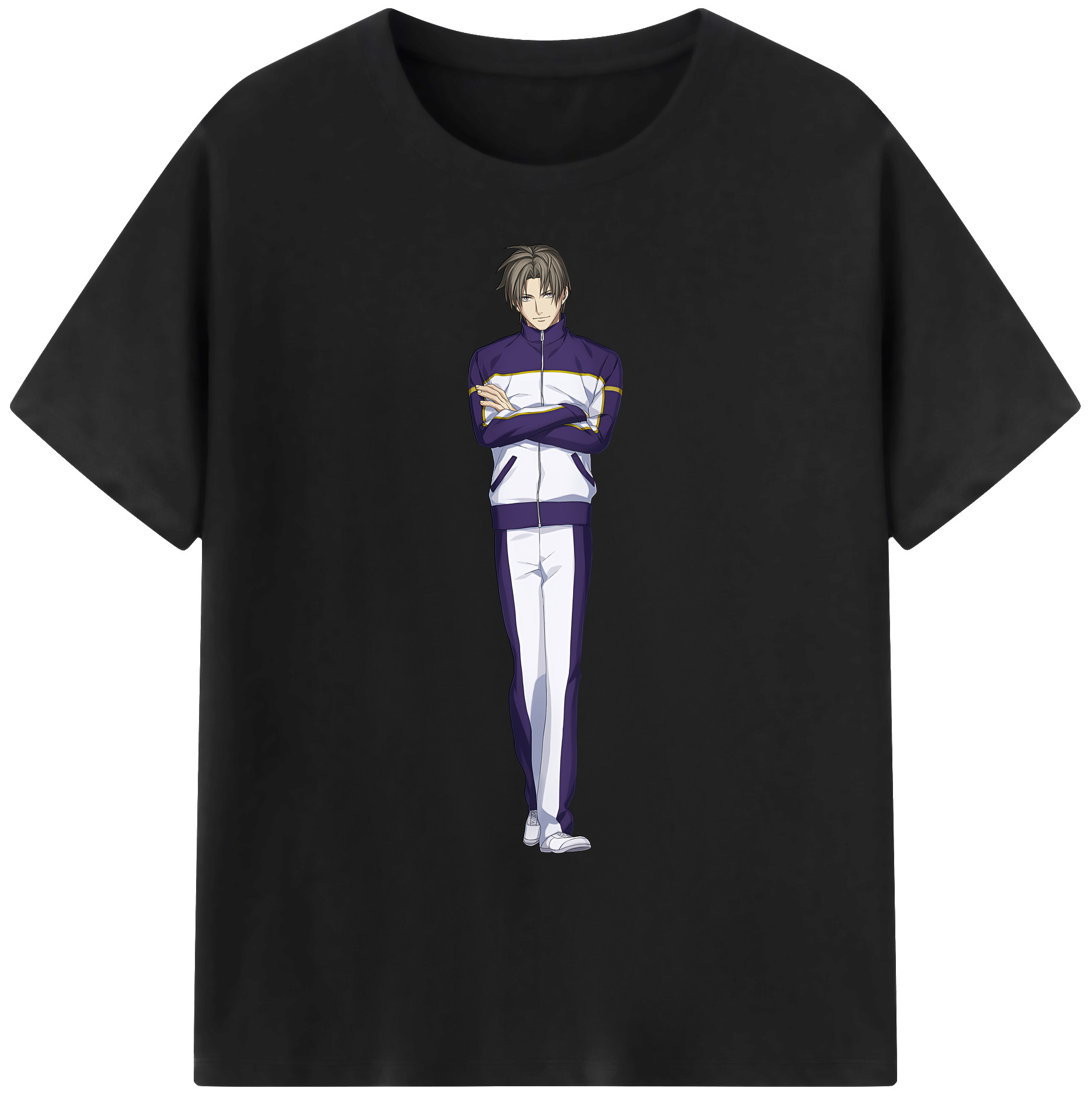 （画像用） 刀剣乱舞 Touken Ranbu 綿100％ メンズ半袖Tシャツ｜肌触りやわらか＆通気性