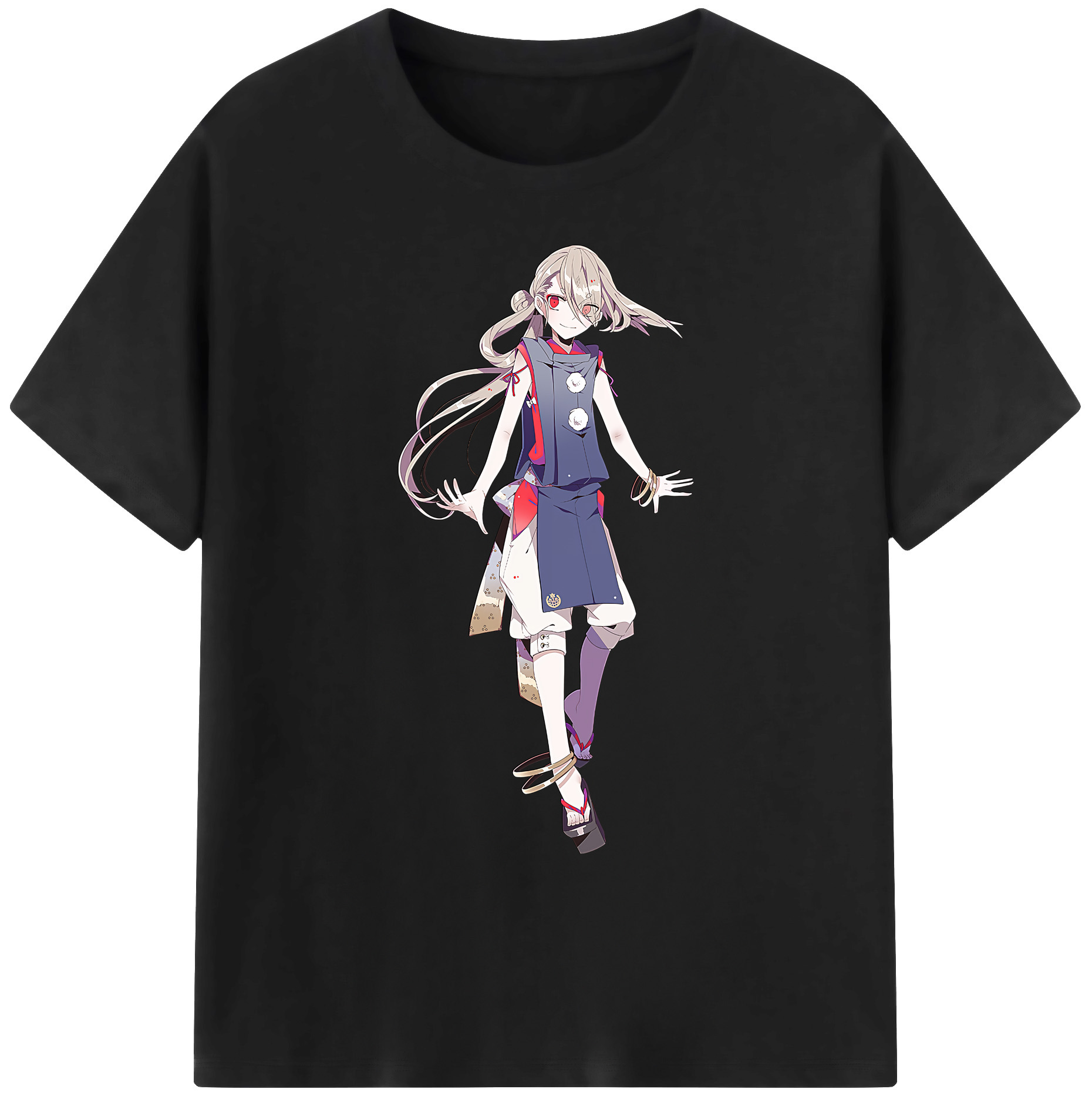 （画像用） 刀剣乱舞 Touken Ranbu 綿100％ メンズ半袖Tシャツ｜肌触りやわらか＆通気性