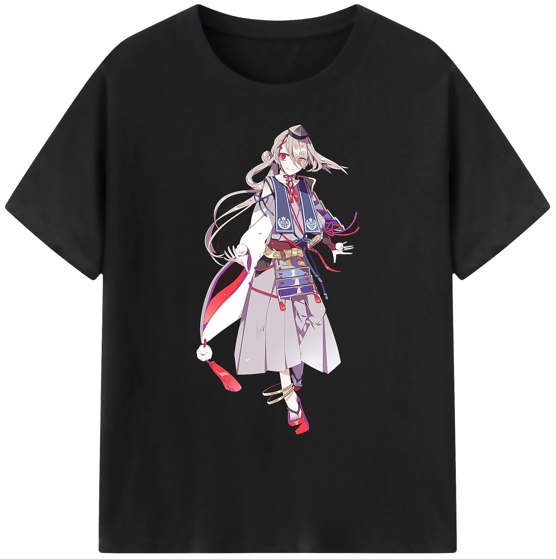 （画像用） 刀剣乱舞 Touken Ranbu 綿100％ メンズ半袖Tシャツ｜肌触りやわらか＆通気性