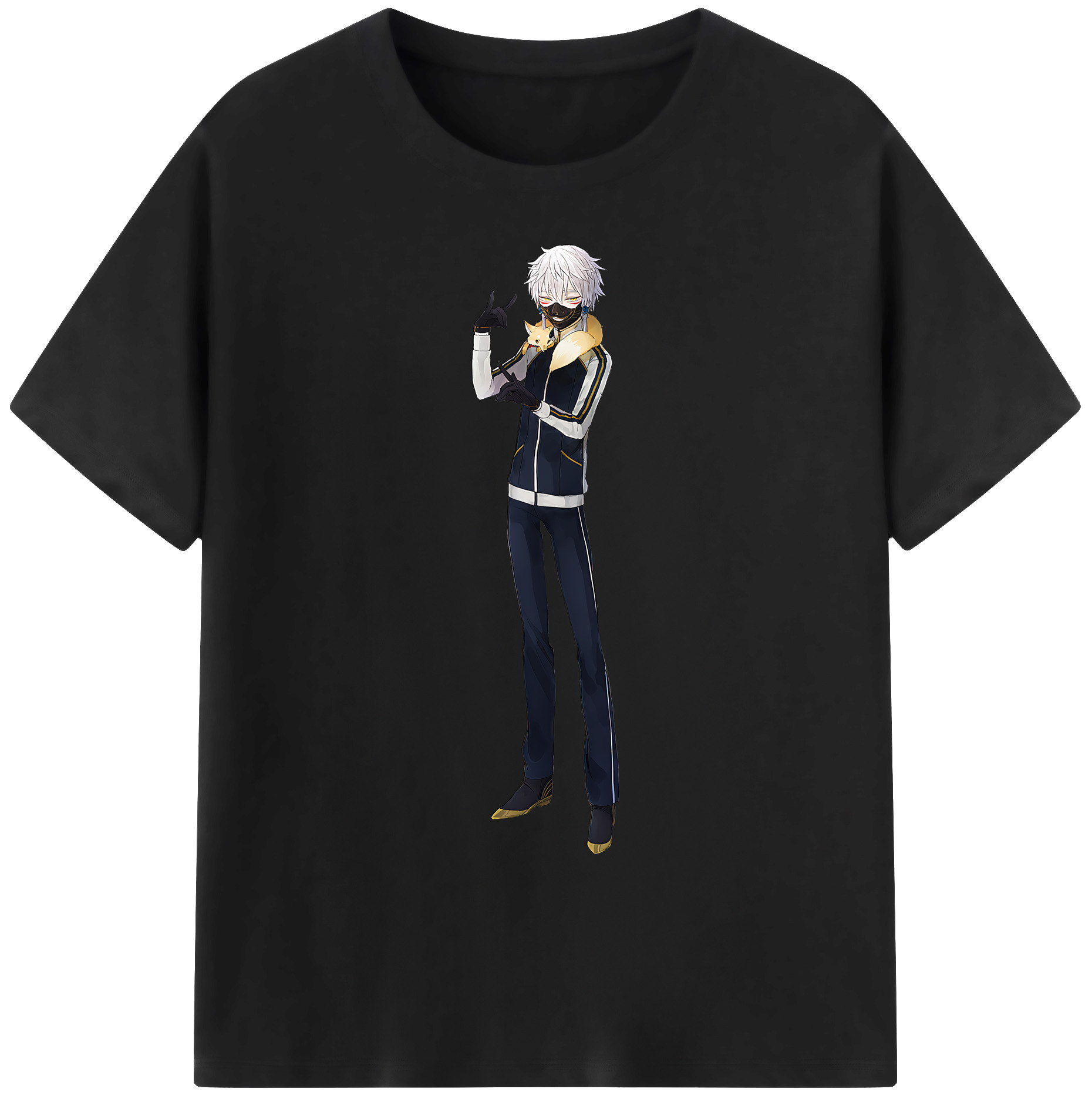 （画像用） 刀剣乱舞 Touken Ranbu 綿100％ メンズ半袖Tシャツ｜肌触りやわらか＆通気性