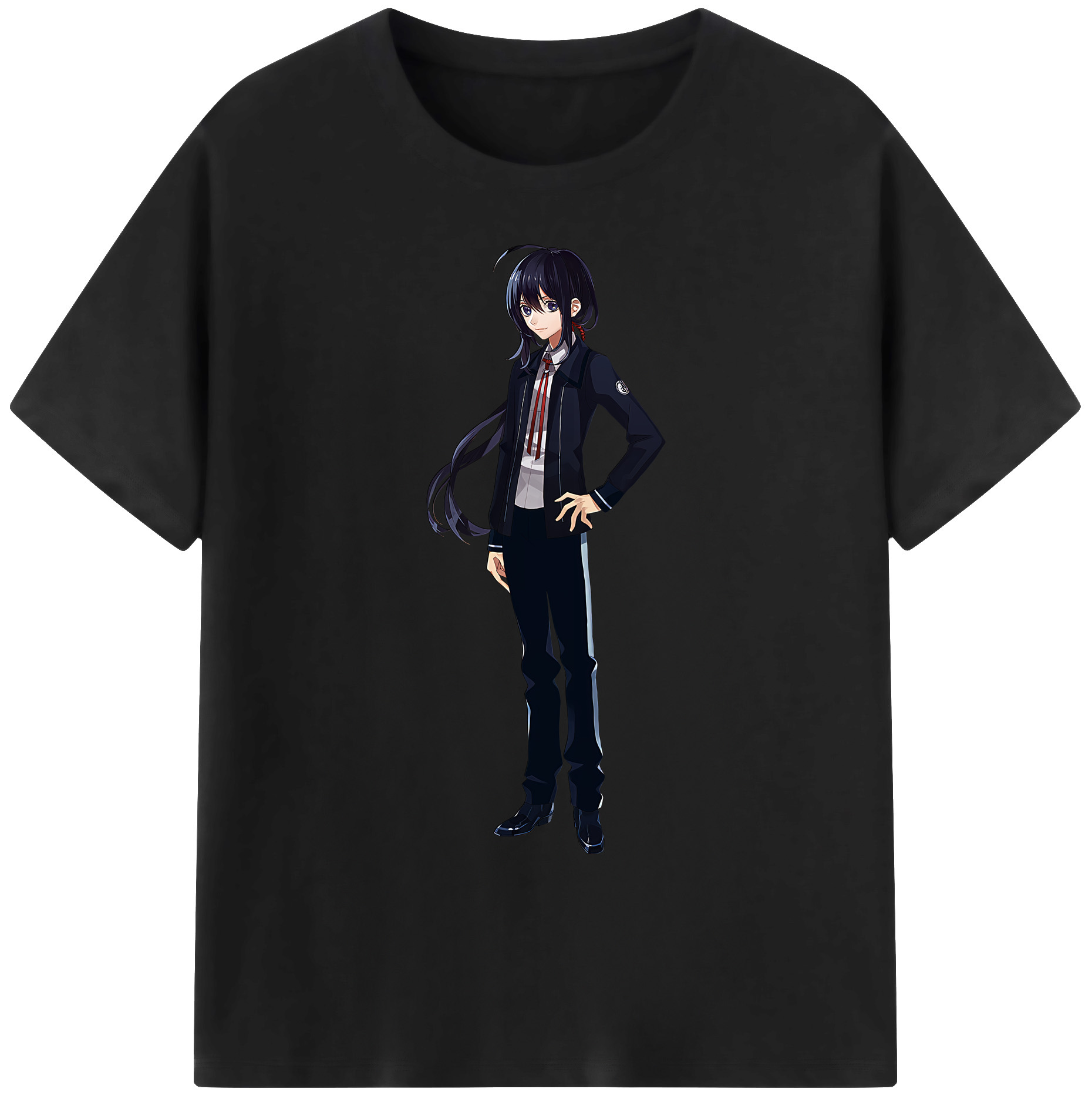 （画像用） 刀剣乱舞 Touken Ranbu 綿100％ メンズ半袖Tシャツ｜肌触りやわらか＆通気性