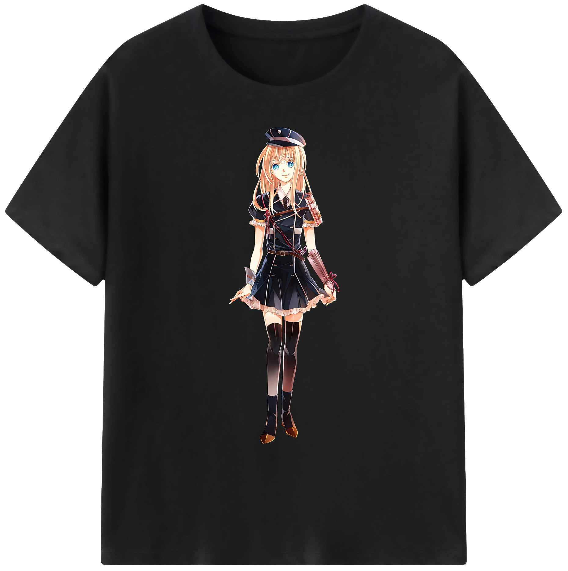 （画像用） 刀剣乱舞 Touken Ranbu 綿100％ メンズ半袖Tシャツ｜肌触りやわらか＆通気性