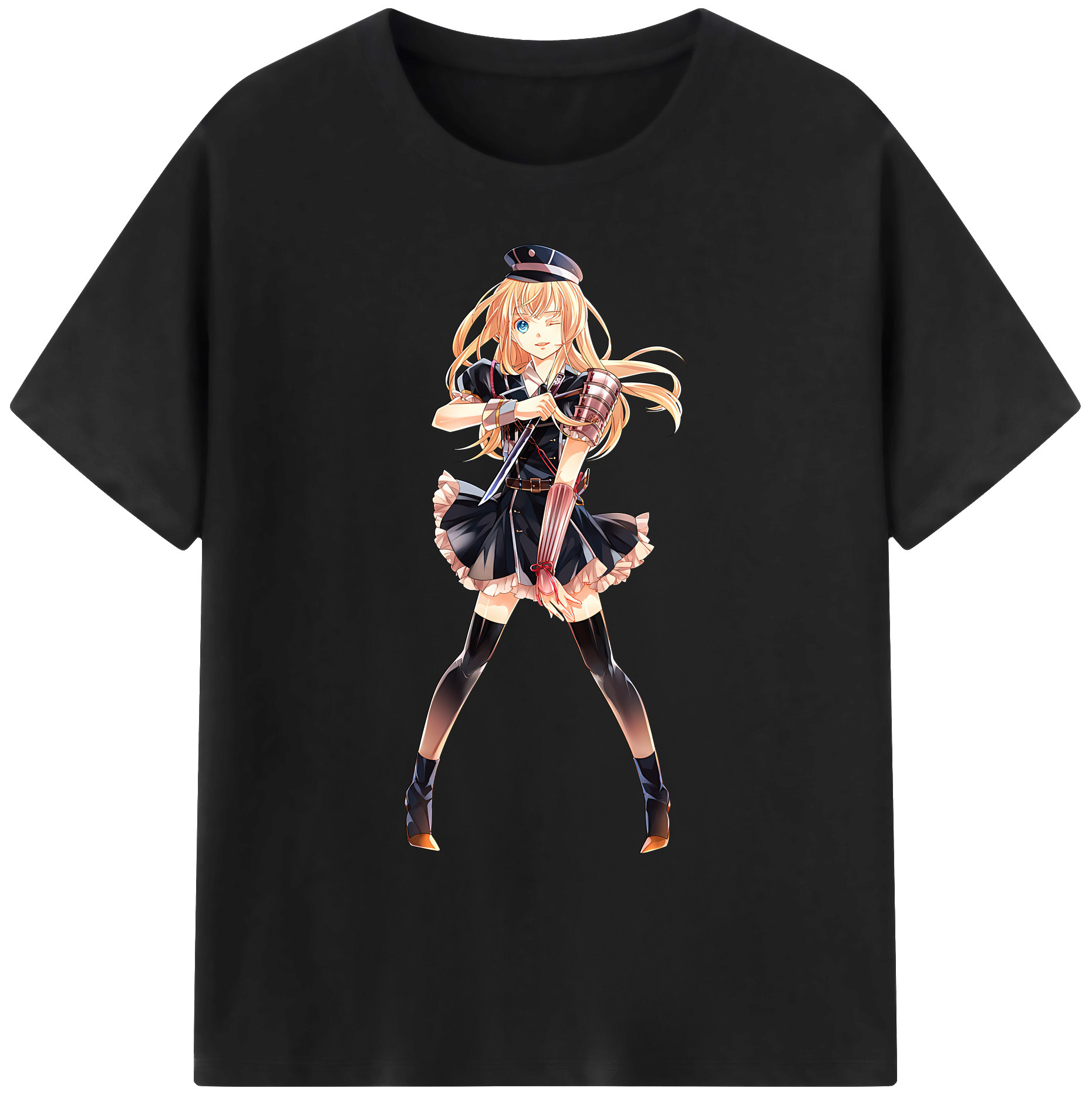 （画像用） 刀剣乱舞 Touken Ranbu 綿100％ メンズ半袖Tシャツ｜肌触りやわらか＆通気性