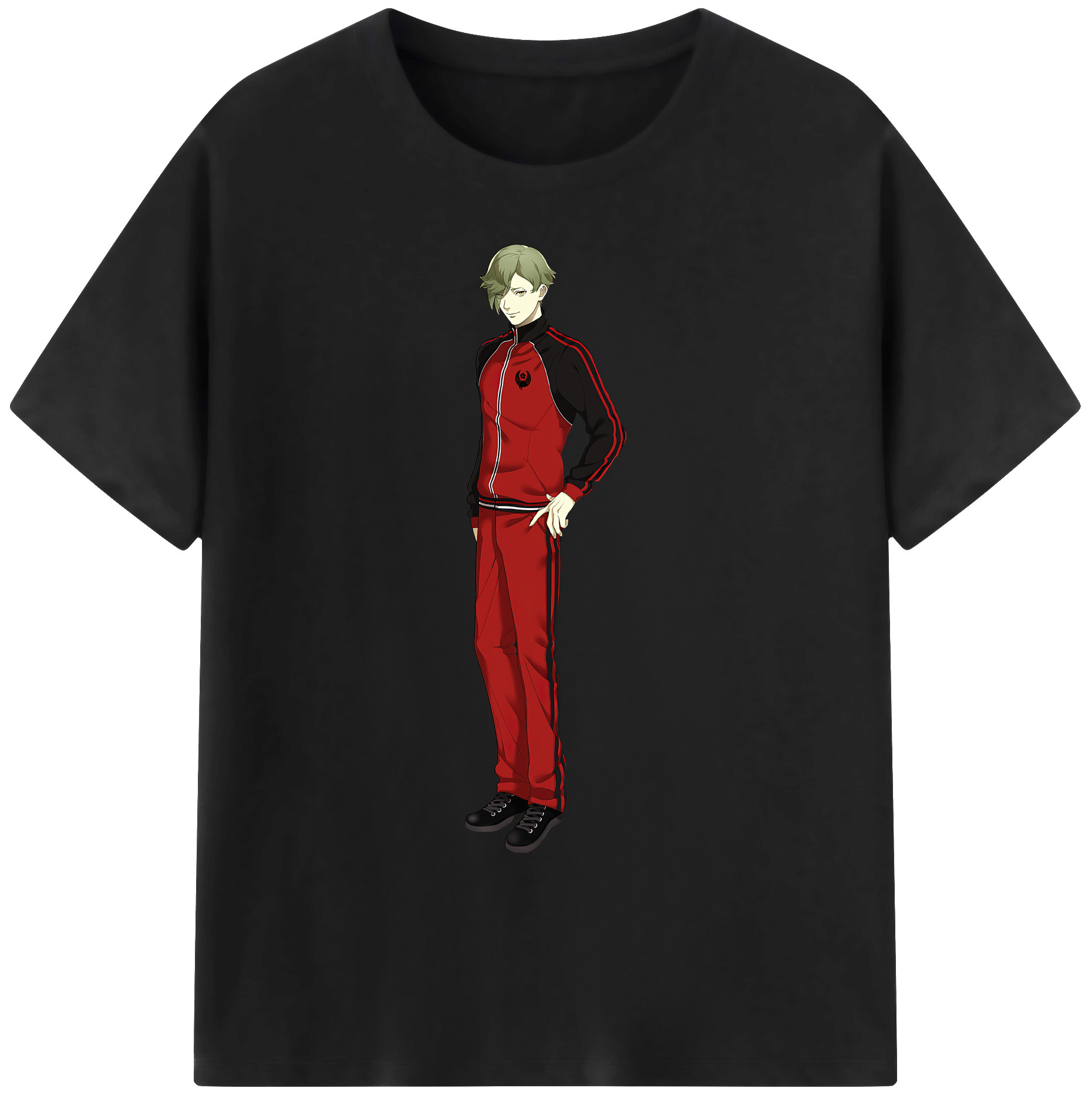 （画像用） 刀剣乱舞 Touken Ranbu 綿100％ メンズ半袖Tシャツ｜肌触りやわらか＆通気性