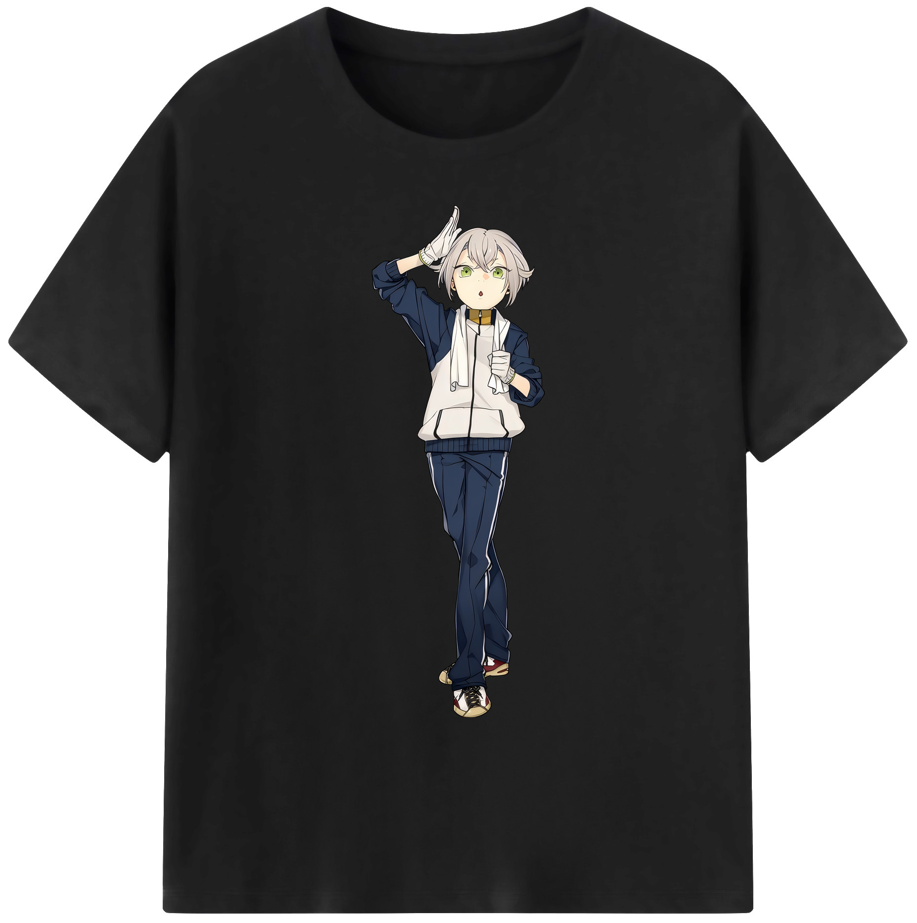 （画像用） 刀剣乱舞 Touken Ranbu 綿100％ メンズ半袖Tシャツ｜肌触りやわらか＆通気性