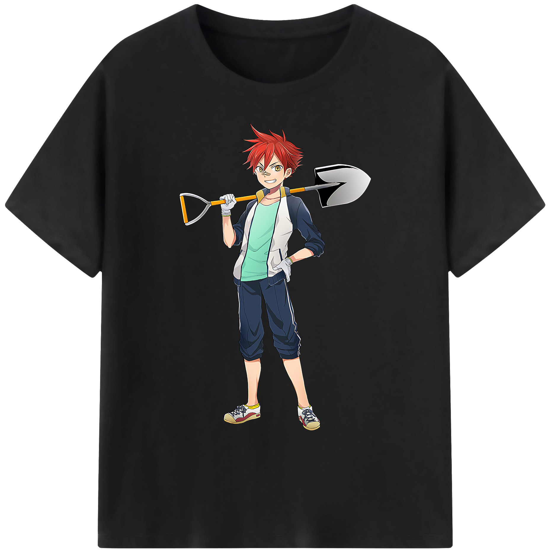 （画像用） 刀剣乱舞 Touken Ranbu 綿100％ メンズ半袖Tシャツ｜肌触りやわらか＆通気性