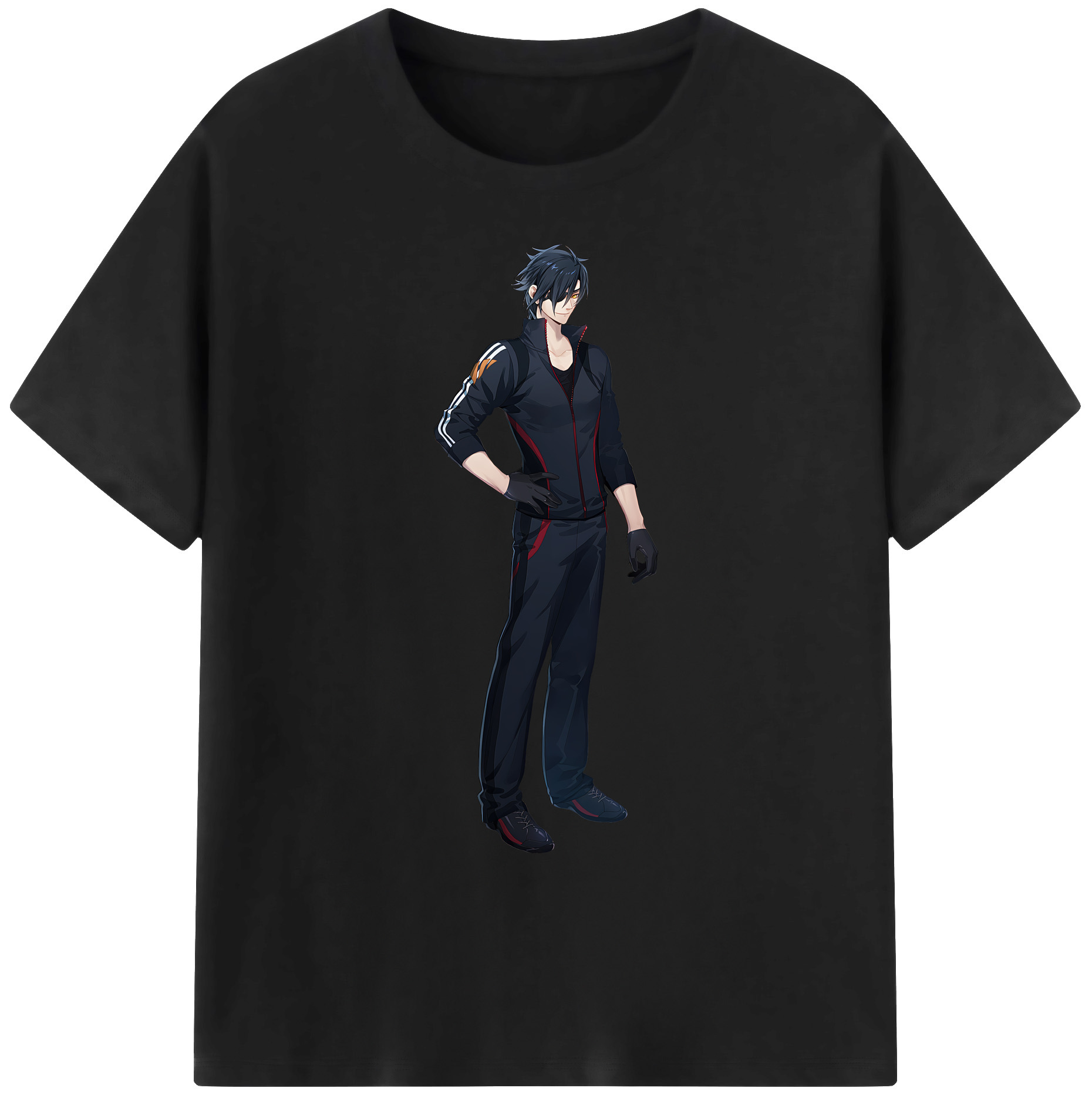 （画像用） 刀剣乱舞 Touken Ranbu 綿100％ メンズ半袖Tシャツ｜肌触りやわらか＆通気性