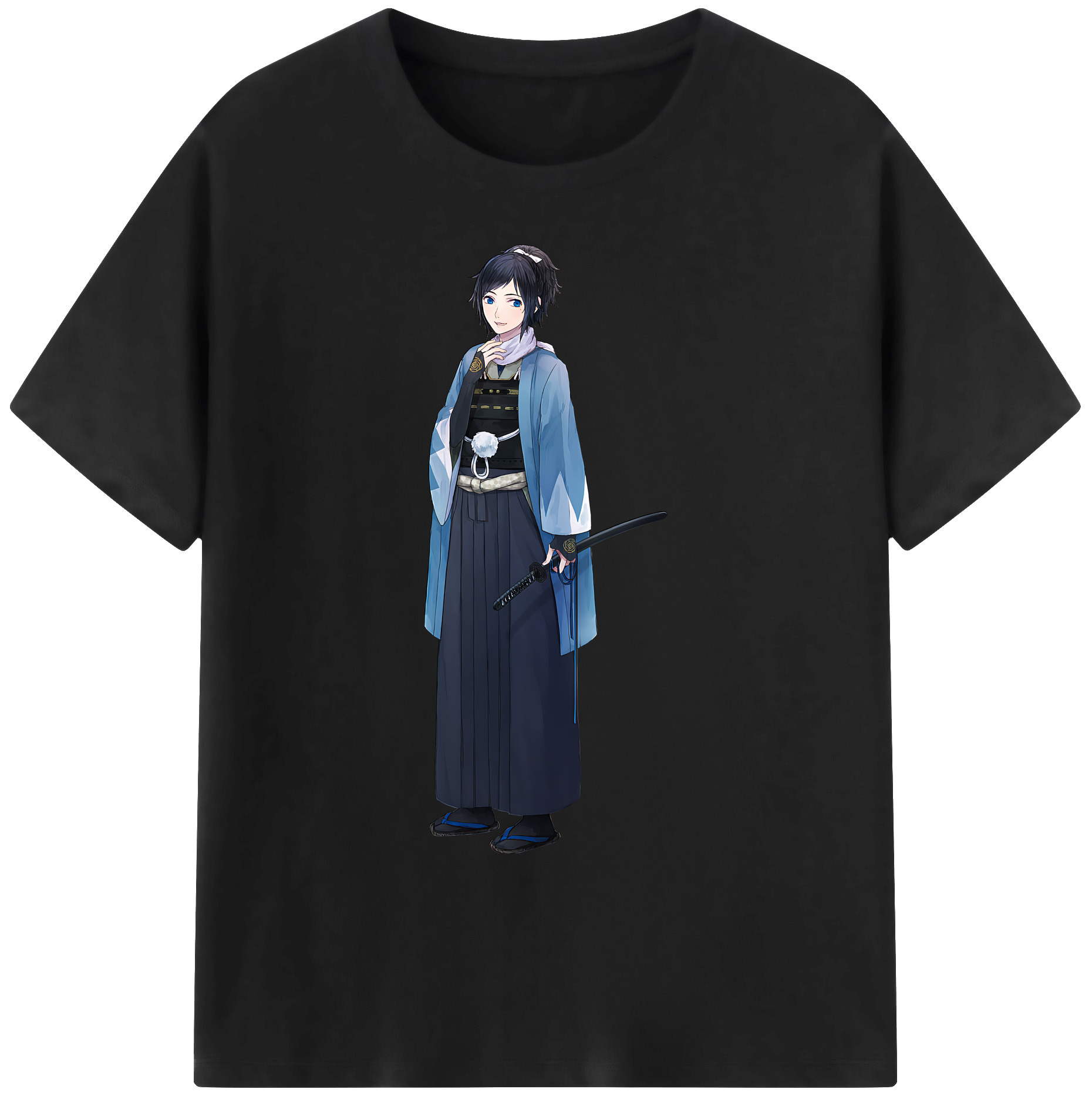 （画像用） 刀剣乱舞 Touken Ranbu 綿100％ メンズ半袖Tシャツ｜肌触りやわらか＆通気性
