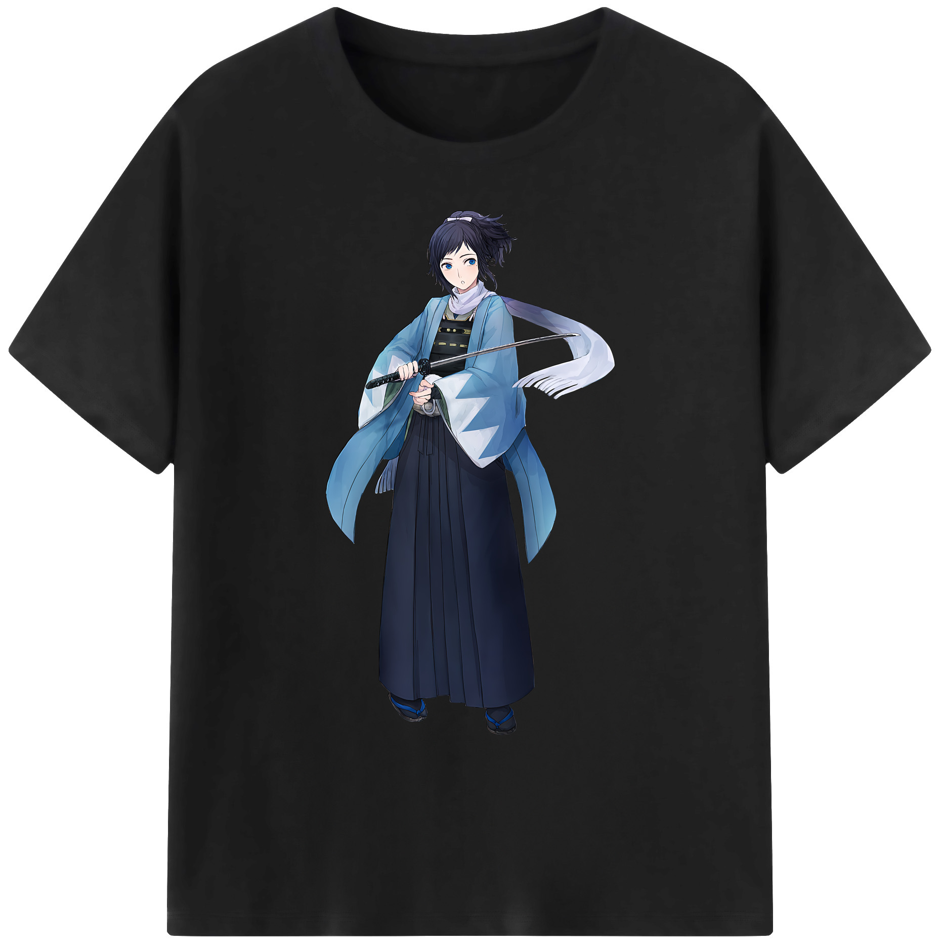 （画像用） 刀剣乱舞 Touken Ranbu 綿100％ メンズ半袖Tシャツ｜肌触りやわらか＆通気性