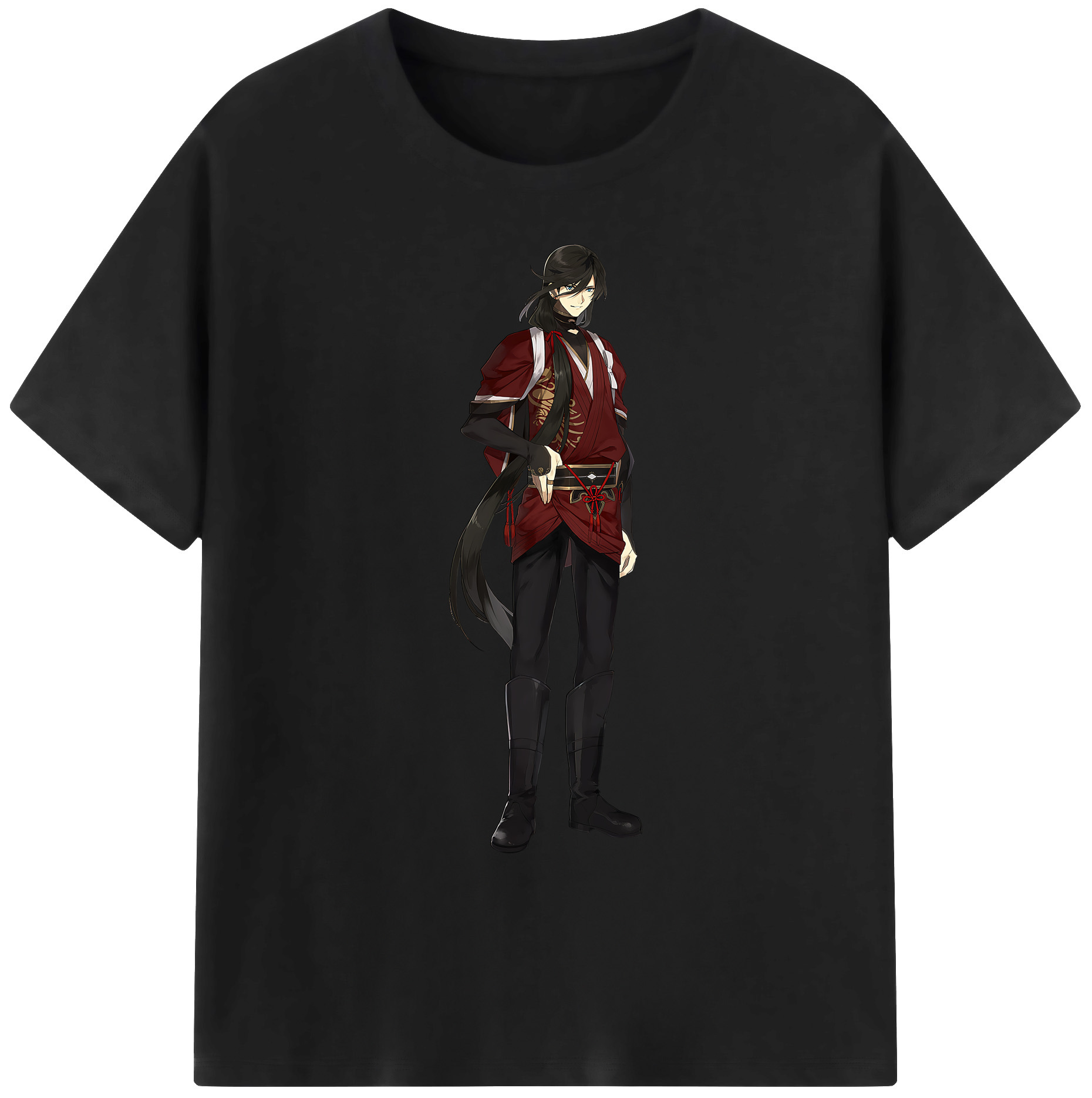 （画像用） 刀剣乱舞 Touken Ranbu 綿100％ メンズ半袖Tシャツ｜肌触りやわらか＆通気性