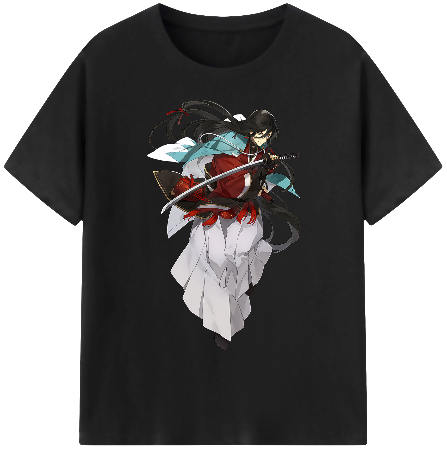 （画像用） 刀剣乱舞 Touken Ranbu 綿100％ メンズ半袖Tシャツ｜肌触りやわらか＆通気性