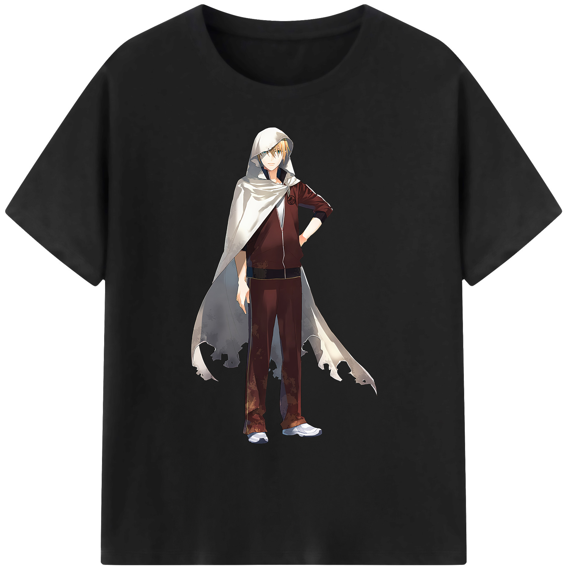 （画像用） 刀剣乱舞 Touken Ranbu 綿100％ メンズ半袖Tシャツ｜肌触りやわらか＆通気性