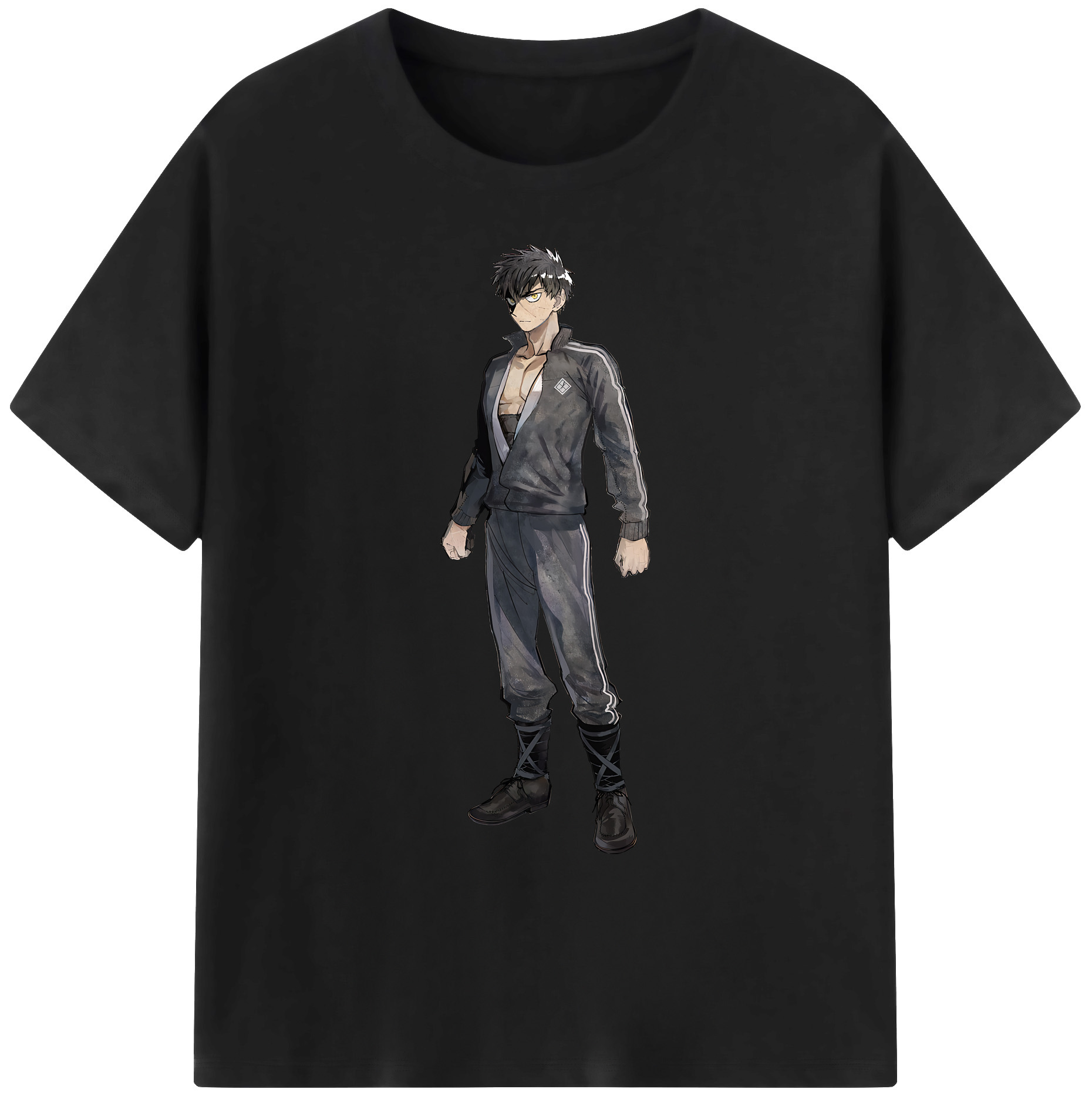 （画像用） 刀剣乱舞 Touken Ranbu 綿100％ メンズ半袖Tシャツ｜肌触りやわらか＆通気性