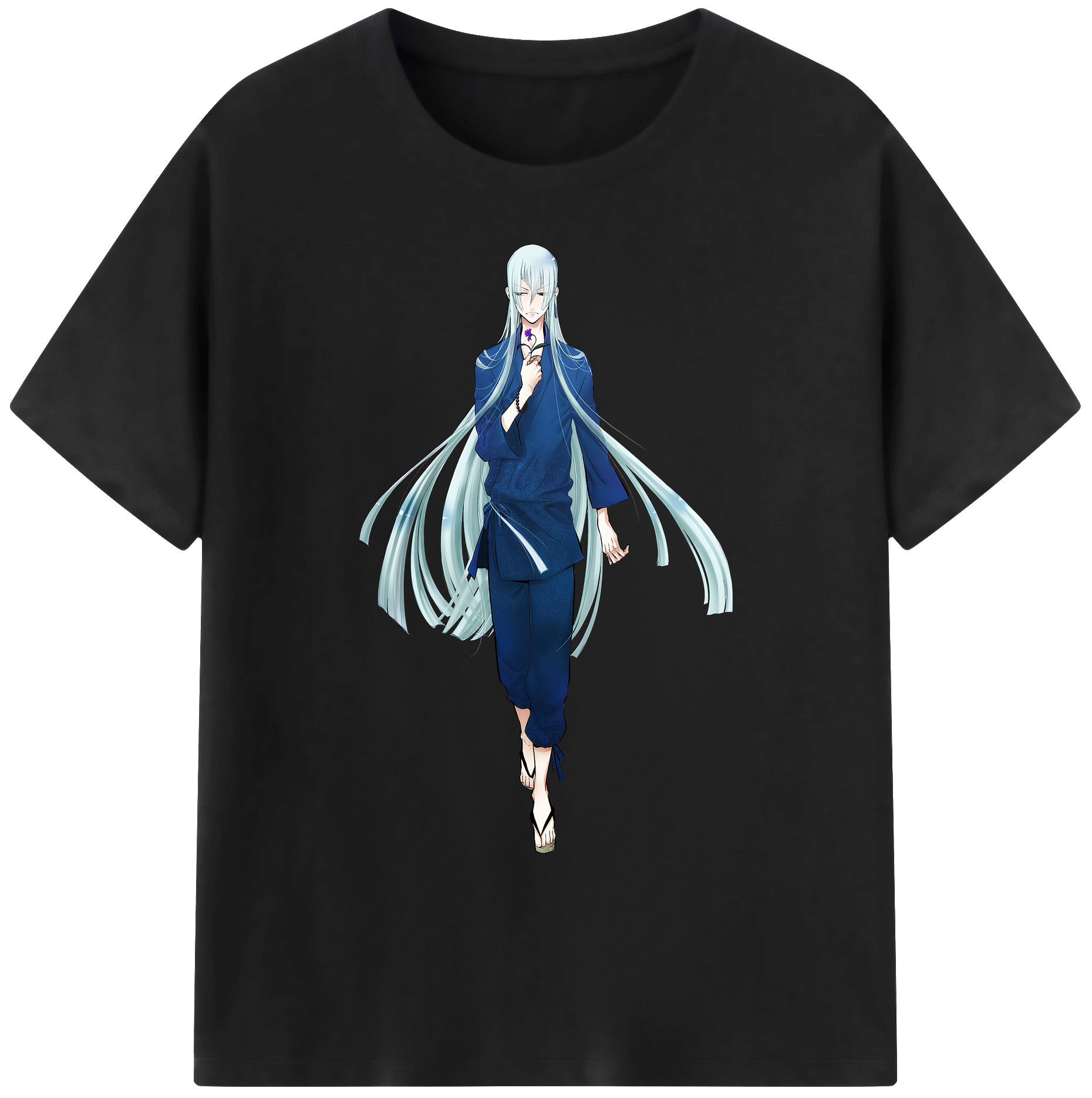 （画像用） 刀剣乱舞 Touken Ranbu 綿100％ メンズ半袖Tシャツ｜肌触りやわらか＆通気性