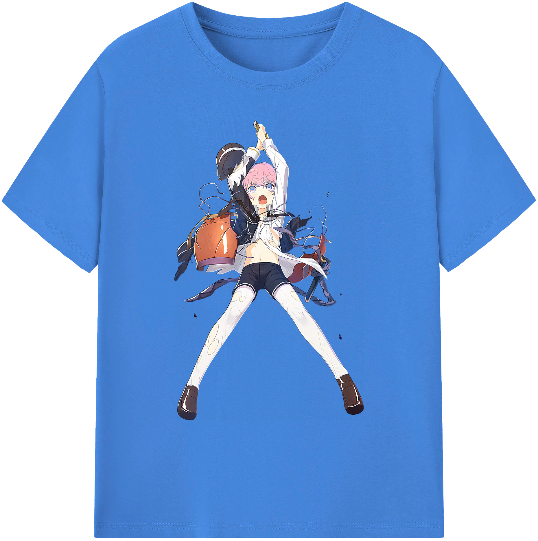 （画像用） 刀剣乱舞 Touken Ranbu 綿100％ メンズ半袖Tシャツ｜肌触りやわらか＆通気性