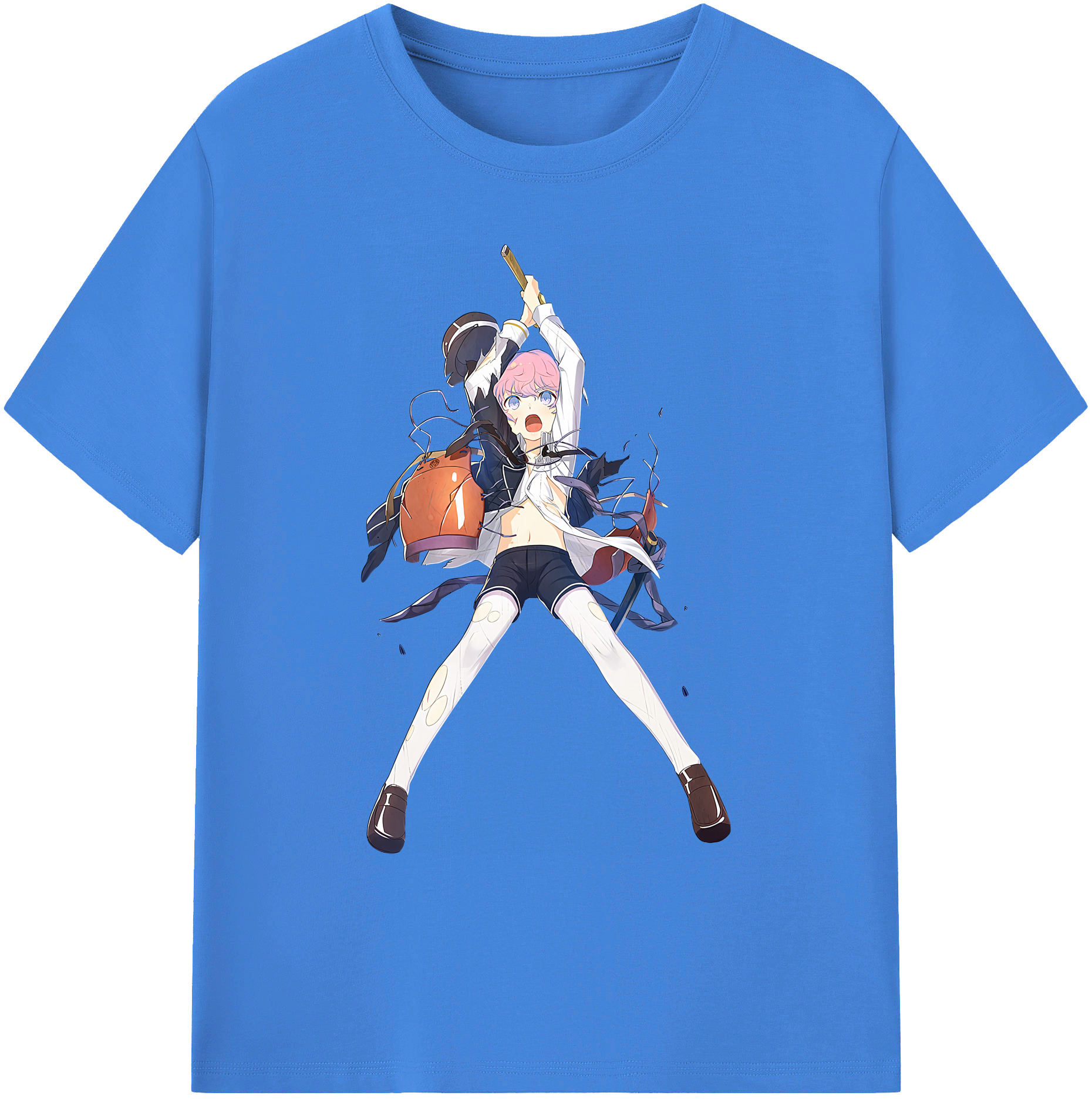 （画像用） 刀剣乱舞 Touken Ranbu 綿100％ メンズ半袖Tシャツ｜肌触りやわらか＆通気性