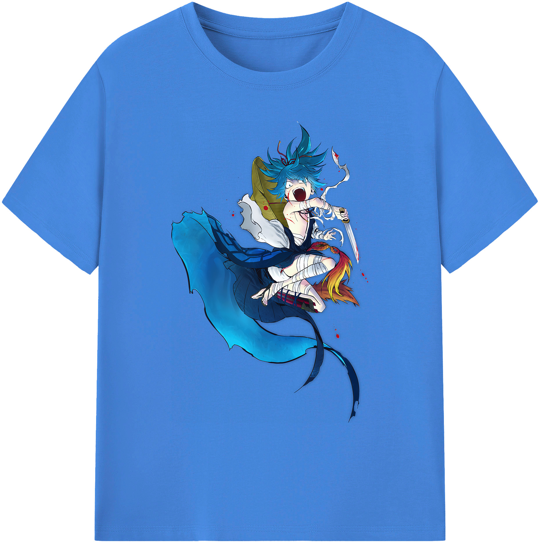 （画像用） 刀剣乱舞 Touken Ranbu 綿100％ メンズ半袖Tシャツ｜肌触りやわらか＆通気性