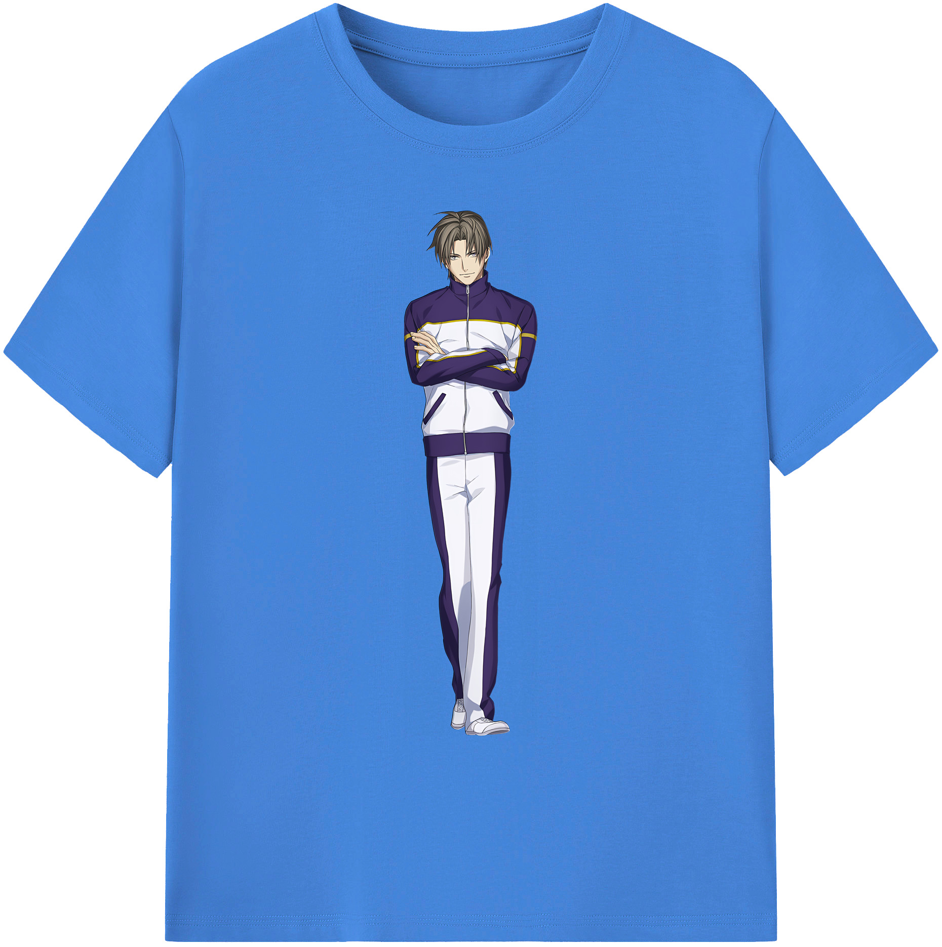 （画像用） 刀剣乱舞 Touken Ranbu 綿100％ メンズ半袖Tシャツ｜肌触りやわらか＆通気性