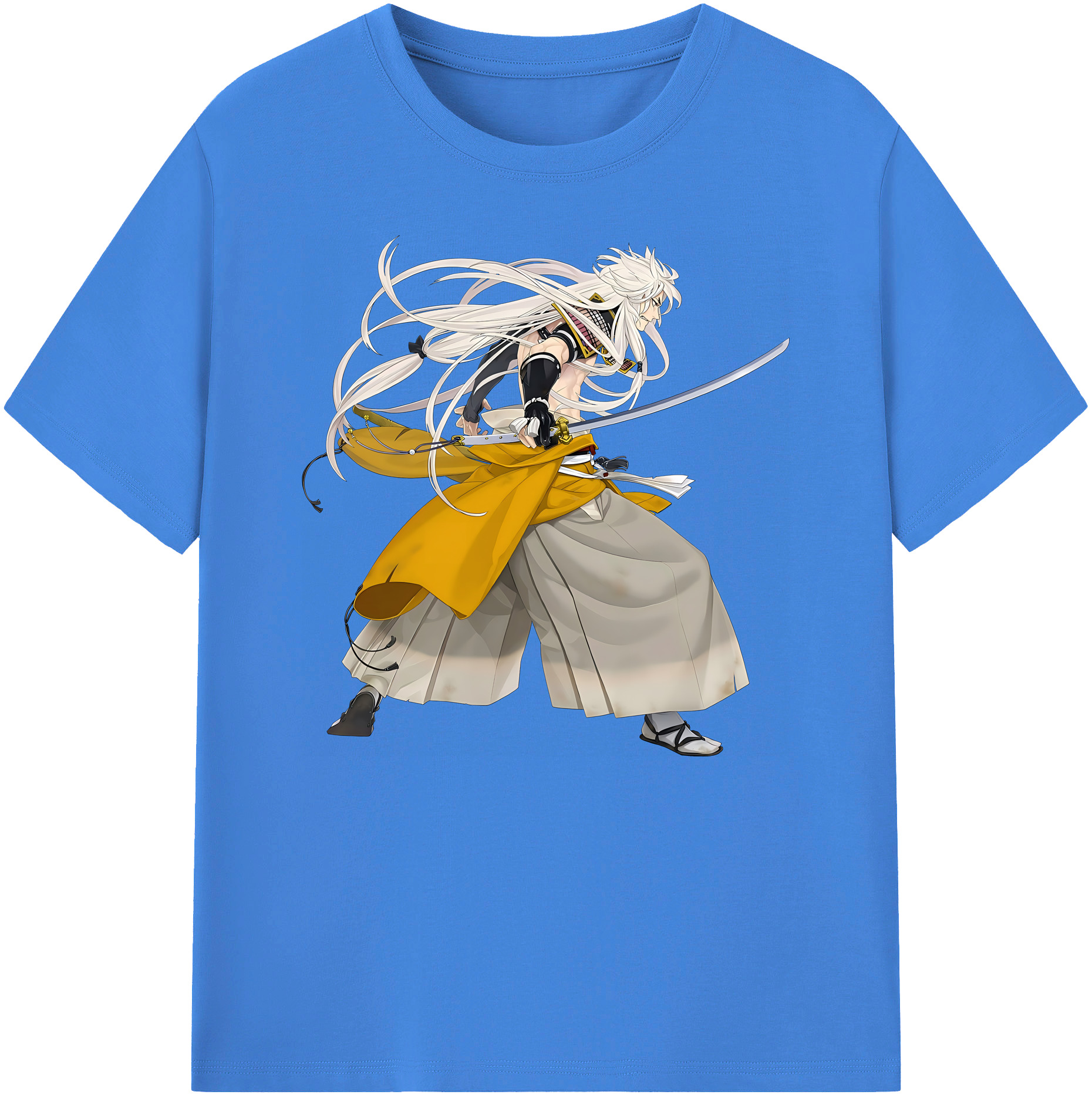 （画像用） 刀剣乱舞 Touken Ranbu 綿100％ メンズ半袖Tシャツ｜肌触りやわらか＆通気性