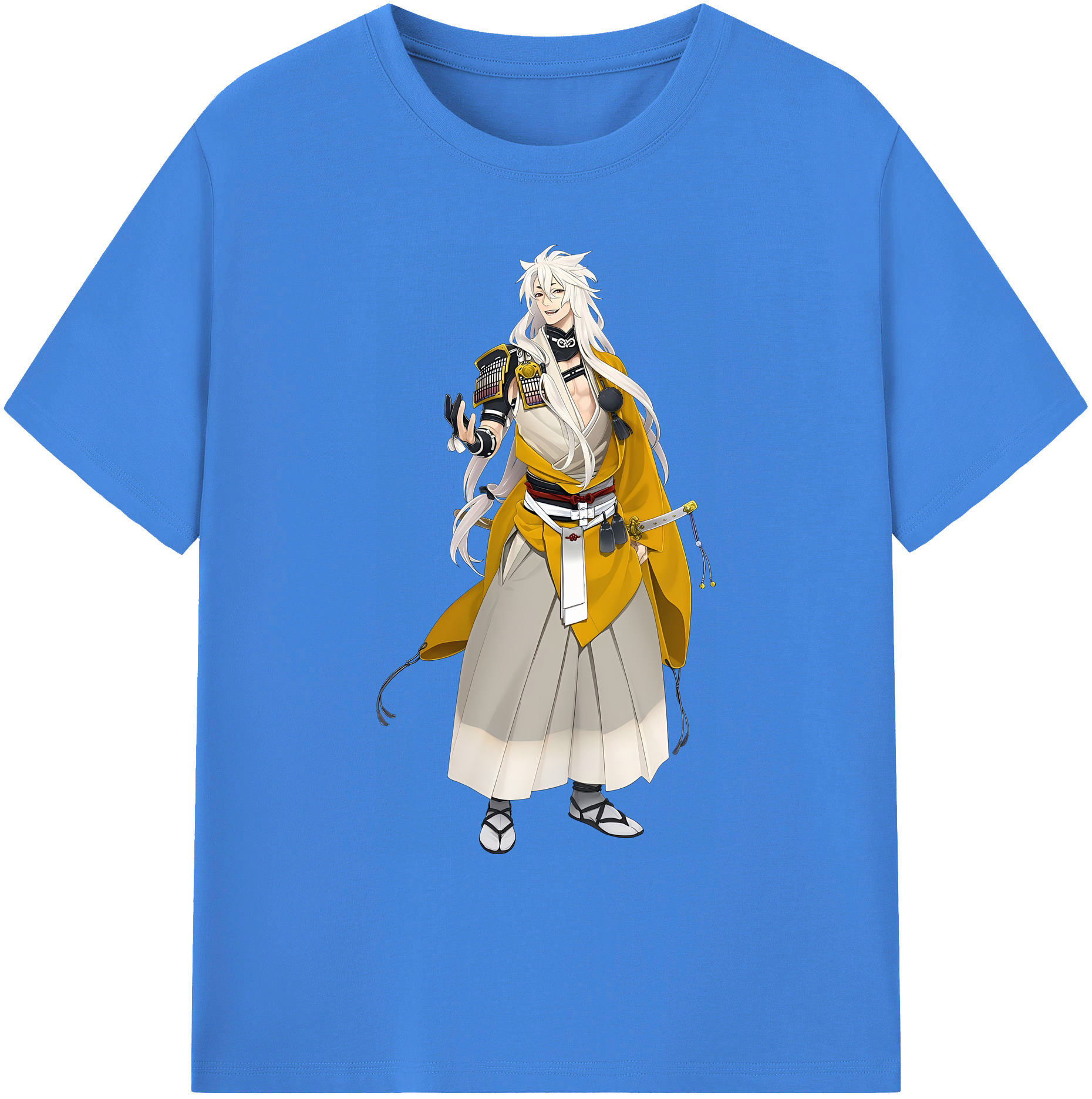 （画像用） 刀剣乱舞 Touken Ranbu 綿100％ メンズ半袖Tシャツ｜肌触りやわらか＆通気性