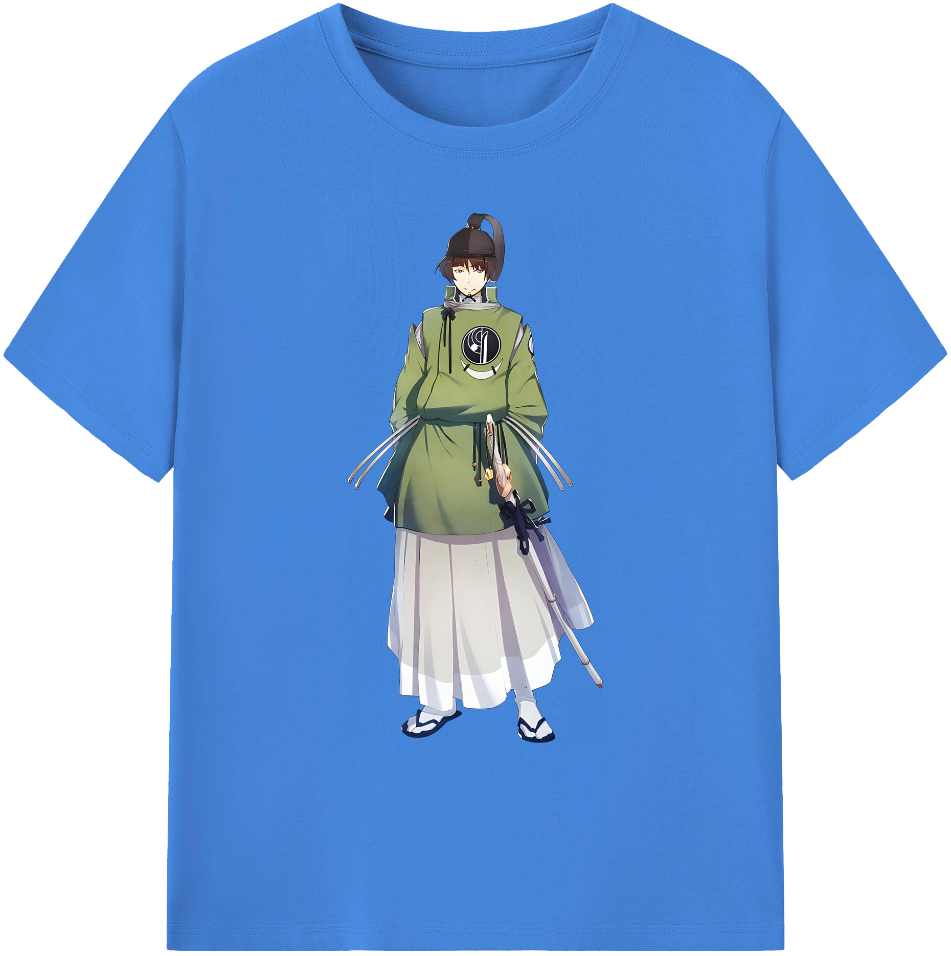 （画像用） 刀剣乱舞 Touken Ranbu 綿100％ メンズ半袖Tシャツ｜肌触りやわらか＆通気性