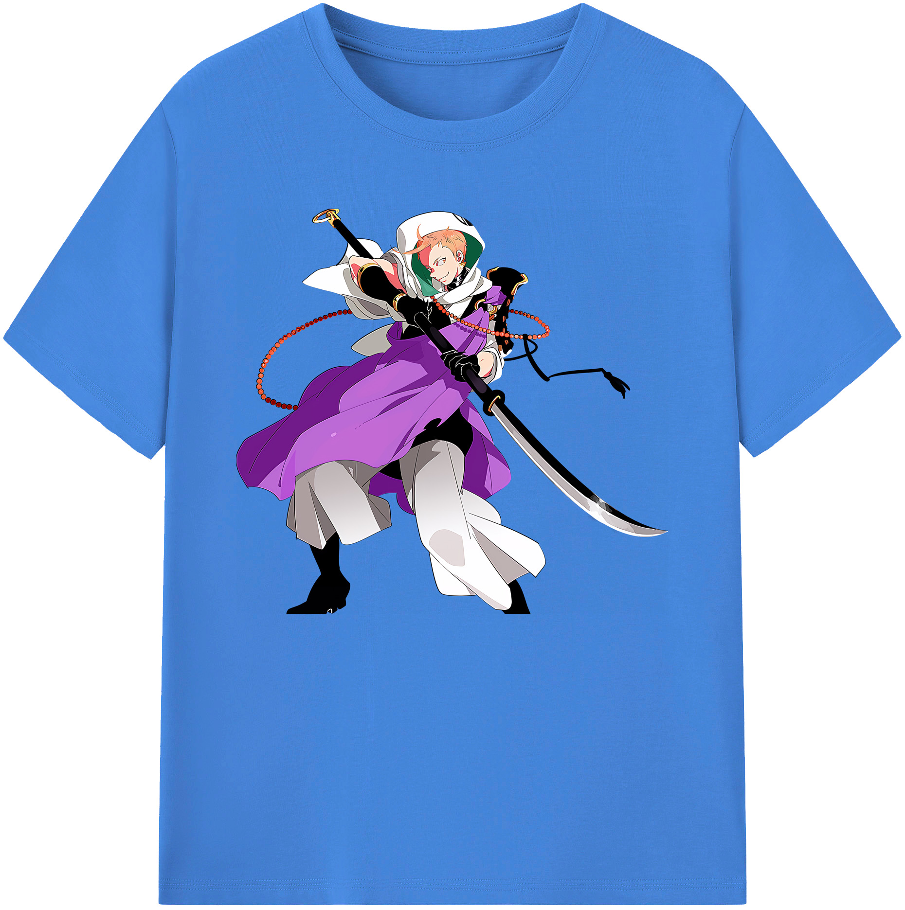 （画像用） 刀剣乱舞 Touken Ranbu 綿100％ メンズ半袖Tシャツ｜肌触りやわらか＆通気性