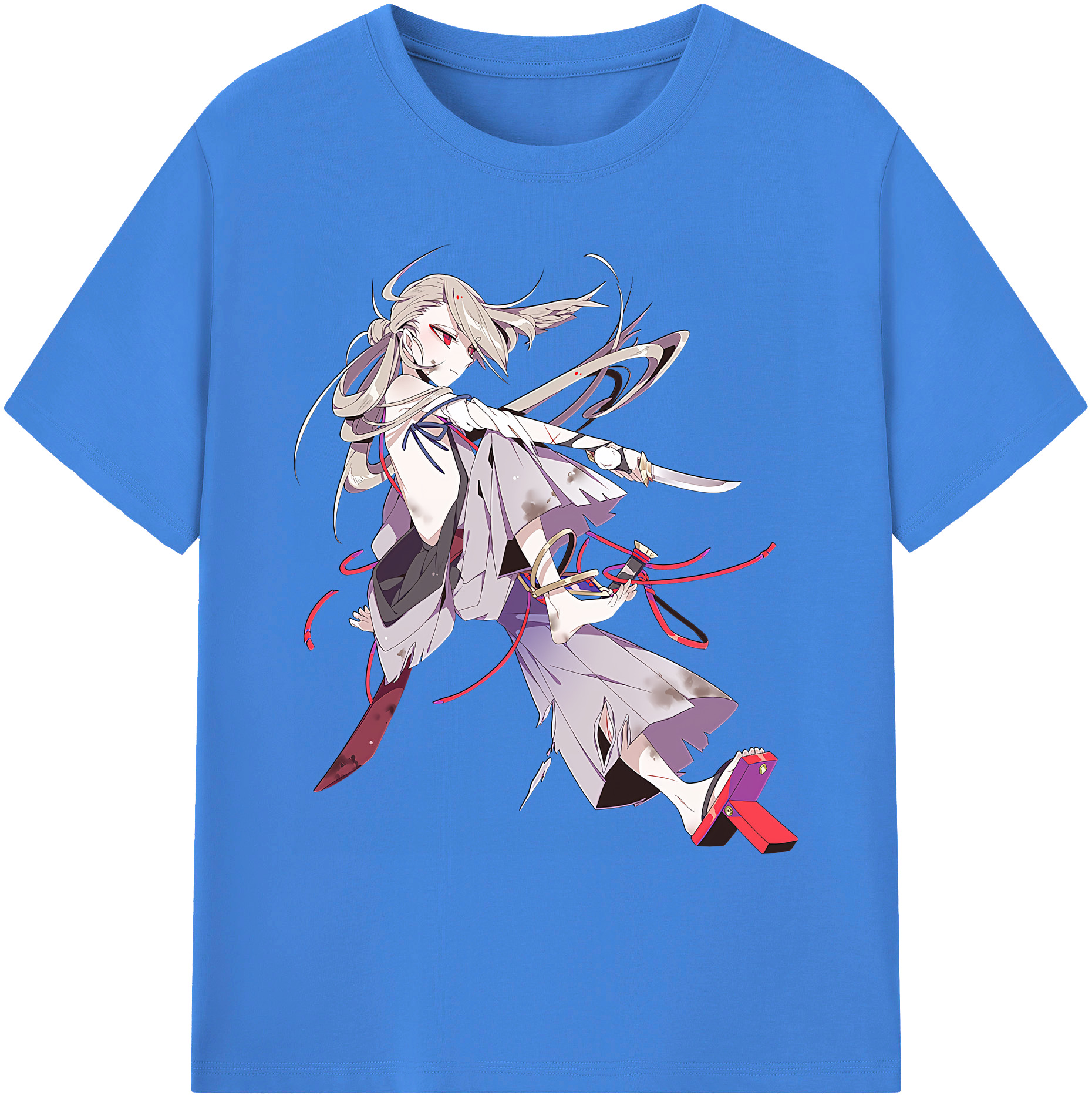 （画像用） 刀剣乱舞 Touken Ranbu 綿100％ メンズ半袖Tシャツ｜肌触りやわらか＆通気性