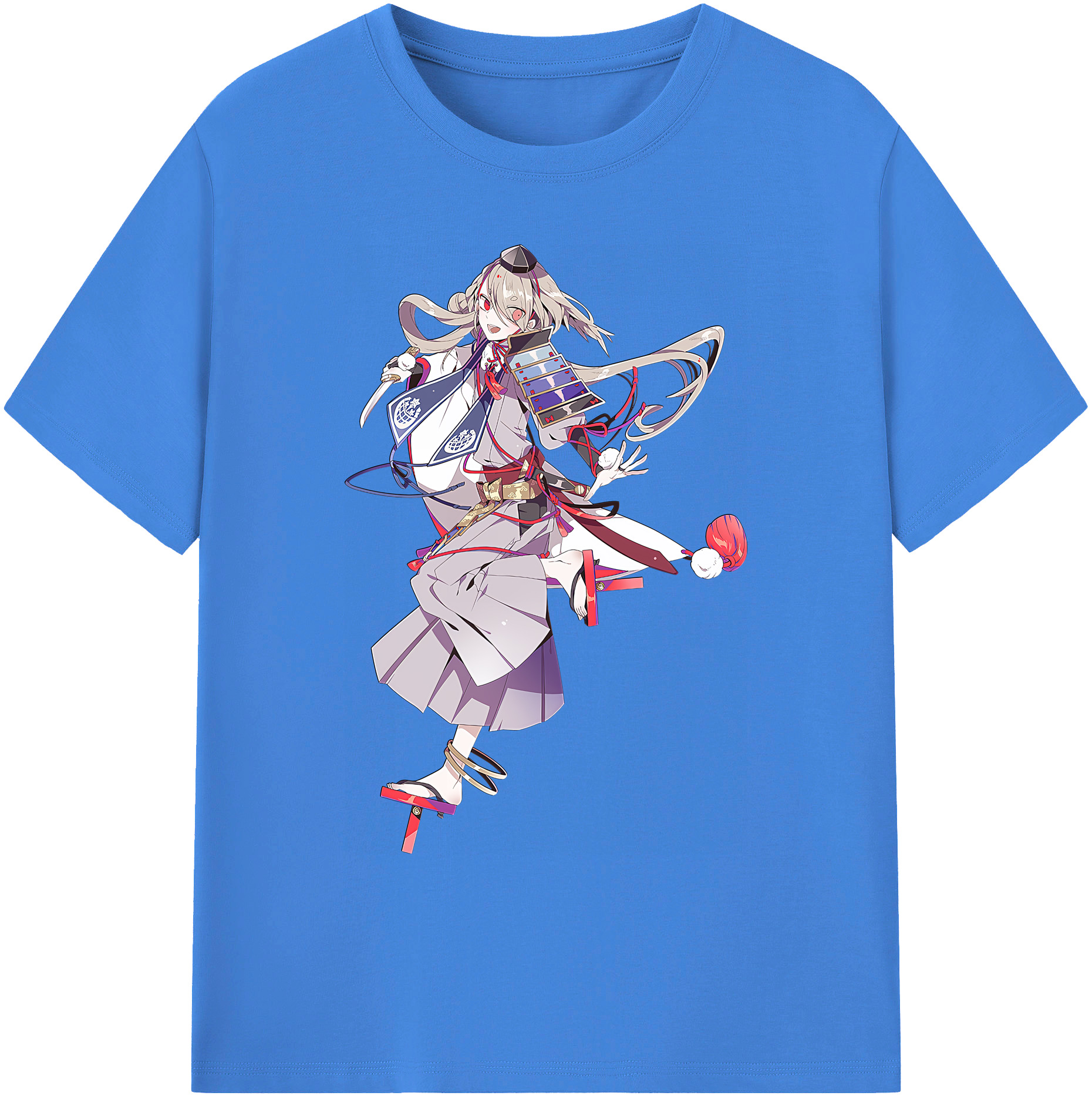 （画像用） 刀剣乱舞 Touken Ranbu 綿100％ メンズ半袖Tシャツ｜肌触りやわらか＆通気性