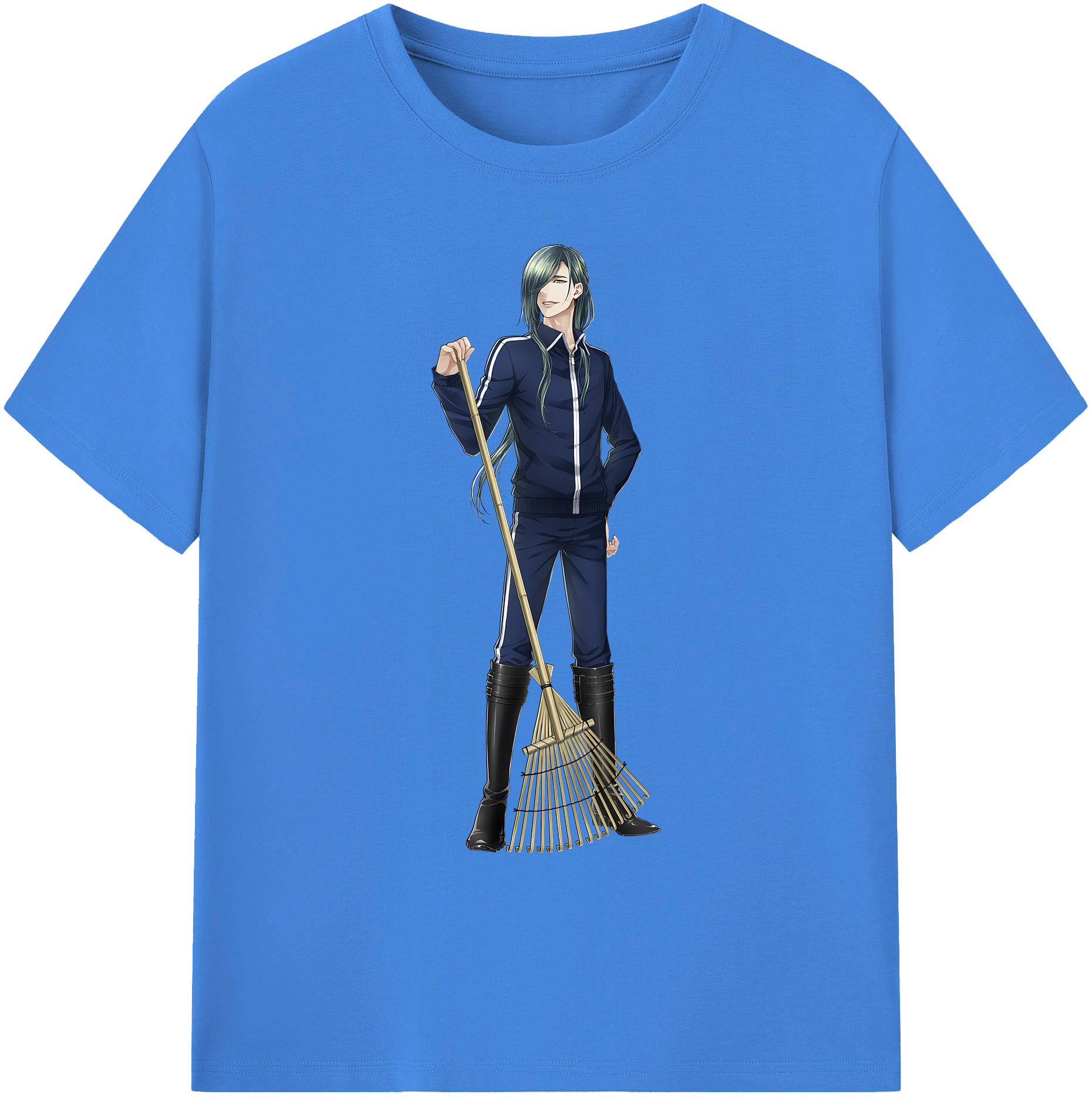 （画像用） 刀剣乱舞 Touken Ranbu 綿100％ メンズ半袖Tシャツ｜肌触りやわらか＆通気性