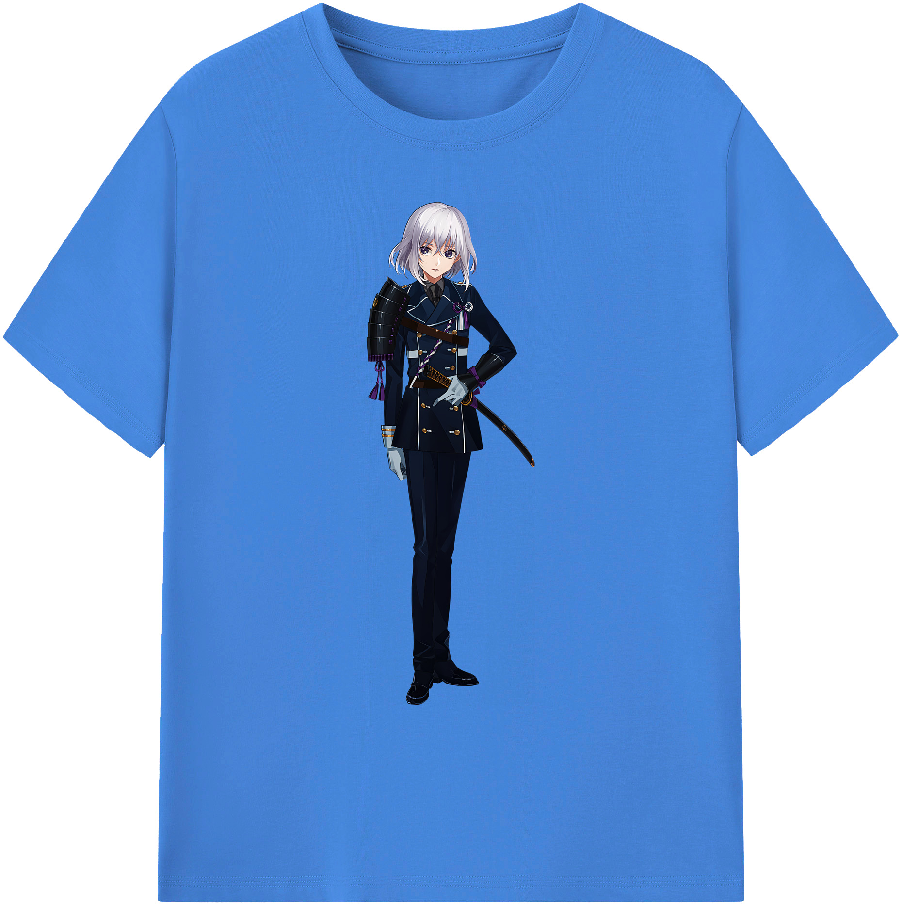 （画像用） 刀剣乱舞 Touken Ranbu 綿100％ メンズ半袖Tシャツ｜肌触りやわらか＆通気性