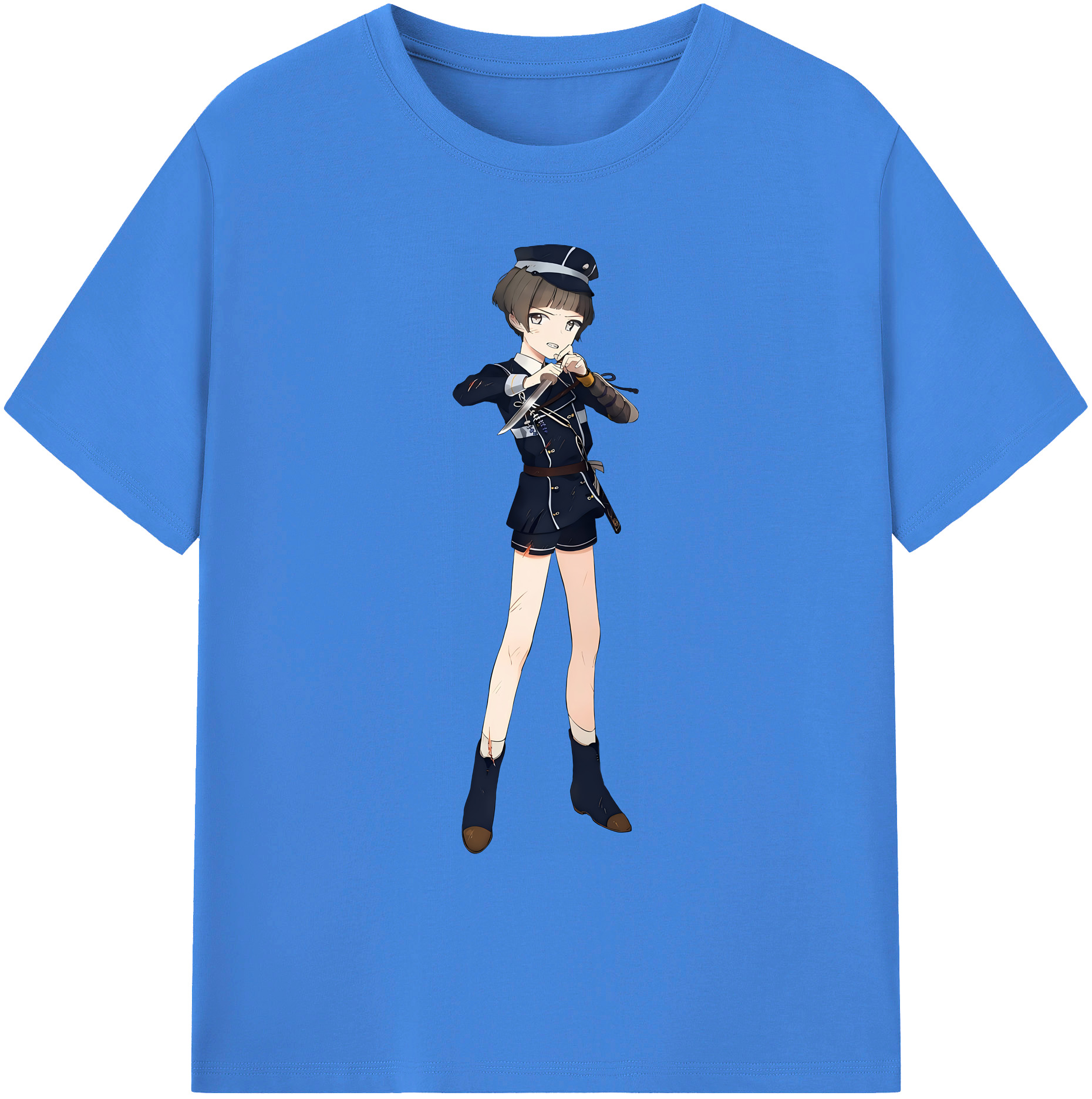 （画像用） 刀剣乱舞 Touken Ranbu 綿100％ メンズ半袖Tシャツ｜肌触りやわらか＆通気性