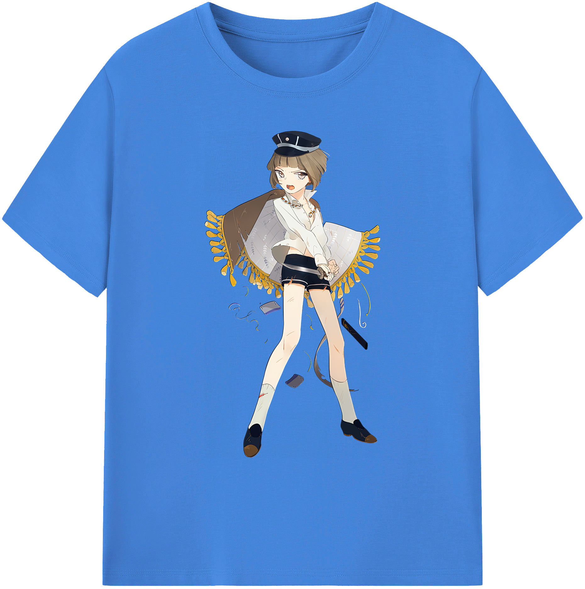 （画像用） 刀剣乱舞 Touken Ranbu 綿100％ メンズ半袖Tシャツ｜肌触りやわらか＆通気性