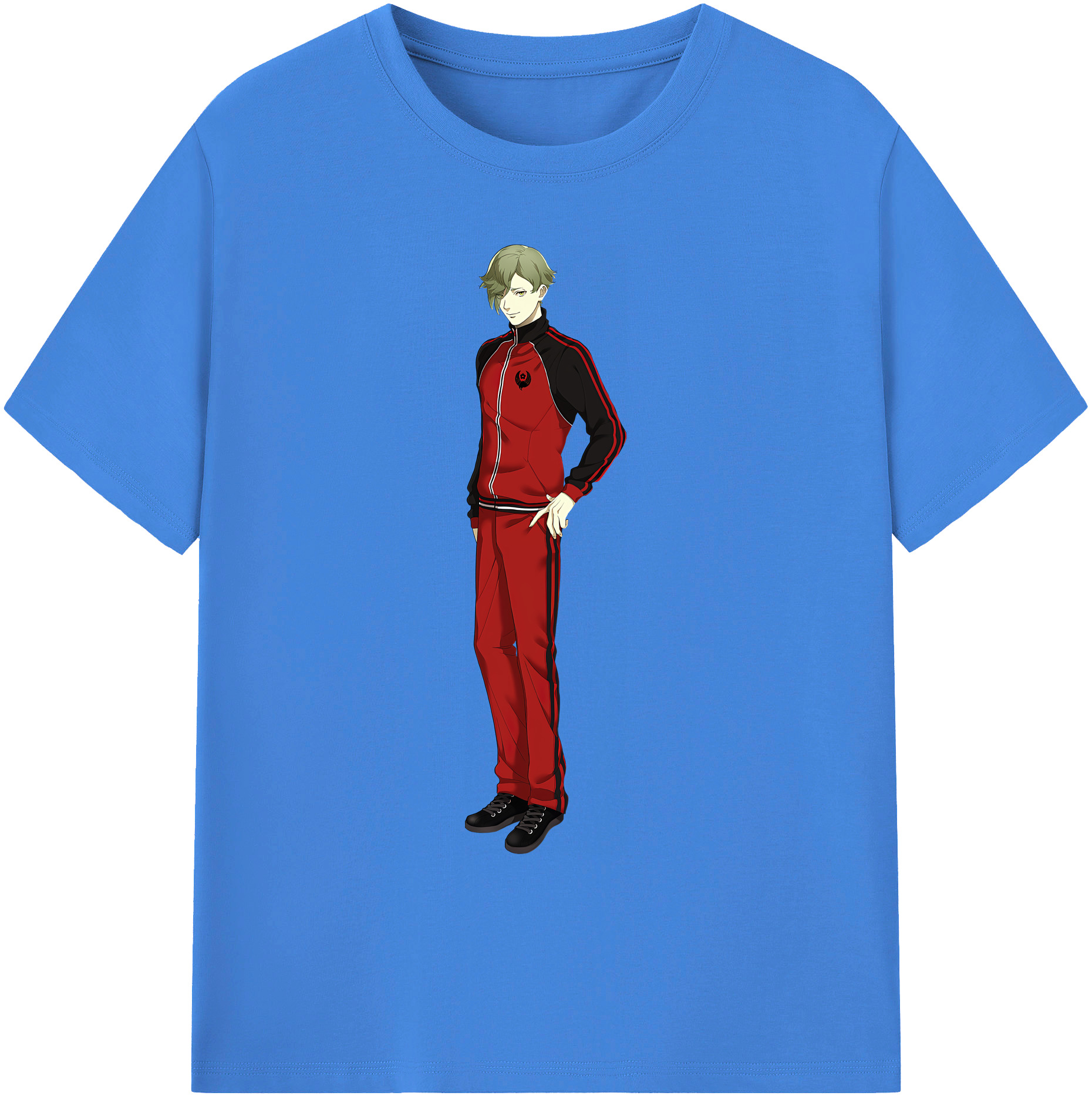 （画像用） 刀剣乱舞 Touken Ranbu 綿100％ メンズ半袖Tシャツ｜肌触りやわらか＆通気性