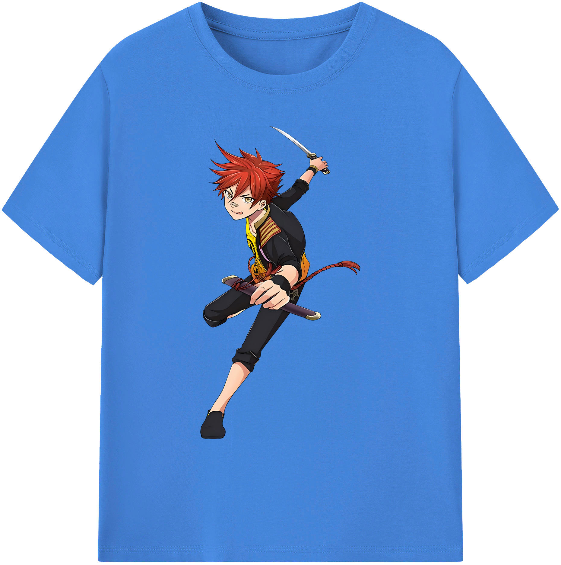 （画像用） 刀剣乱舞 Touken Ranbu 綿100％ メンズ半袖Tシャツ｜肌触りやわらか＆通気性