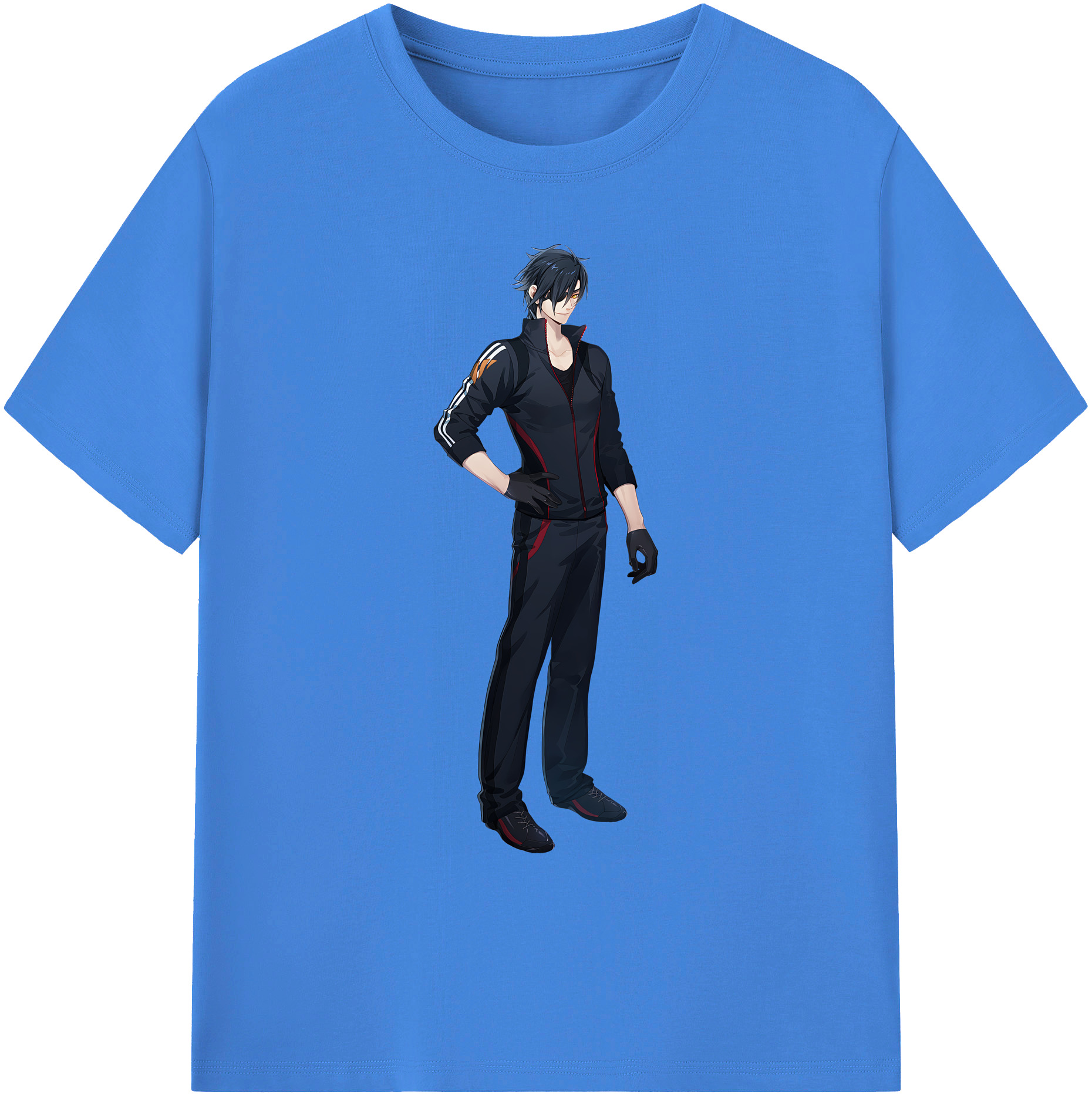 （画像用） 刀剣乱舞 Touken Ranbu 綿100％ メンズ半袖Tシャツ｜肌触りやわらか＆通気性