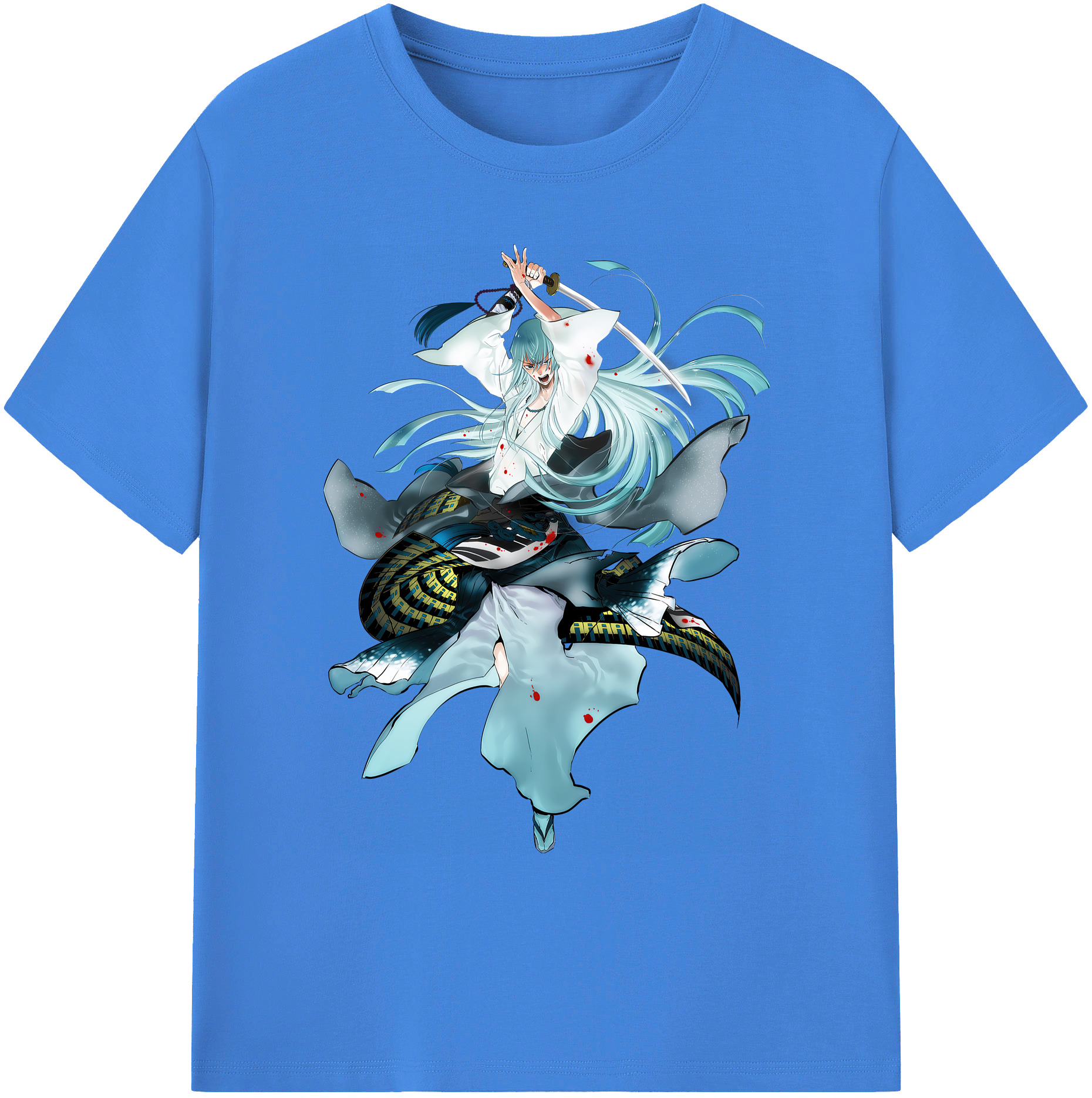 （画像用） 刀剣乱舞 Touken Ranbu 綿100％ メンズ半袖Tシャツ｜肌触りやわらか＆通気性