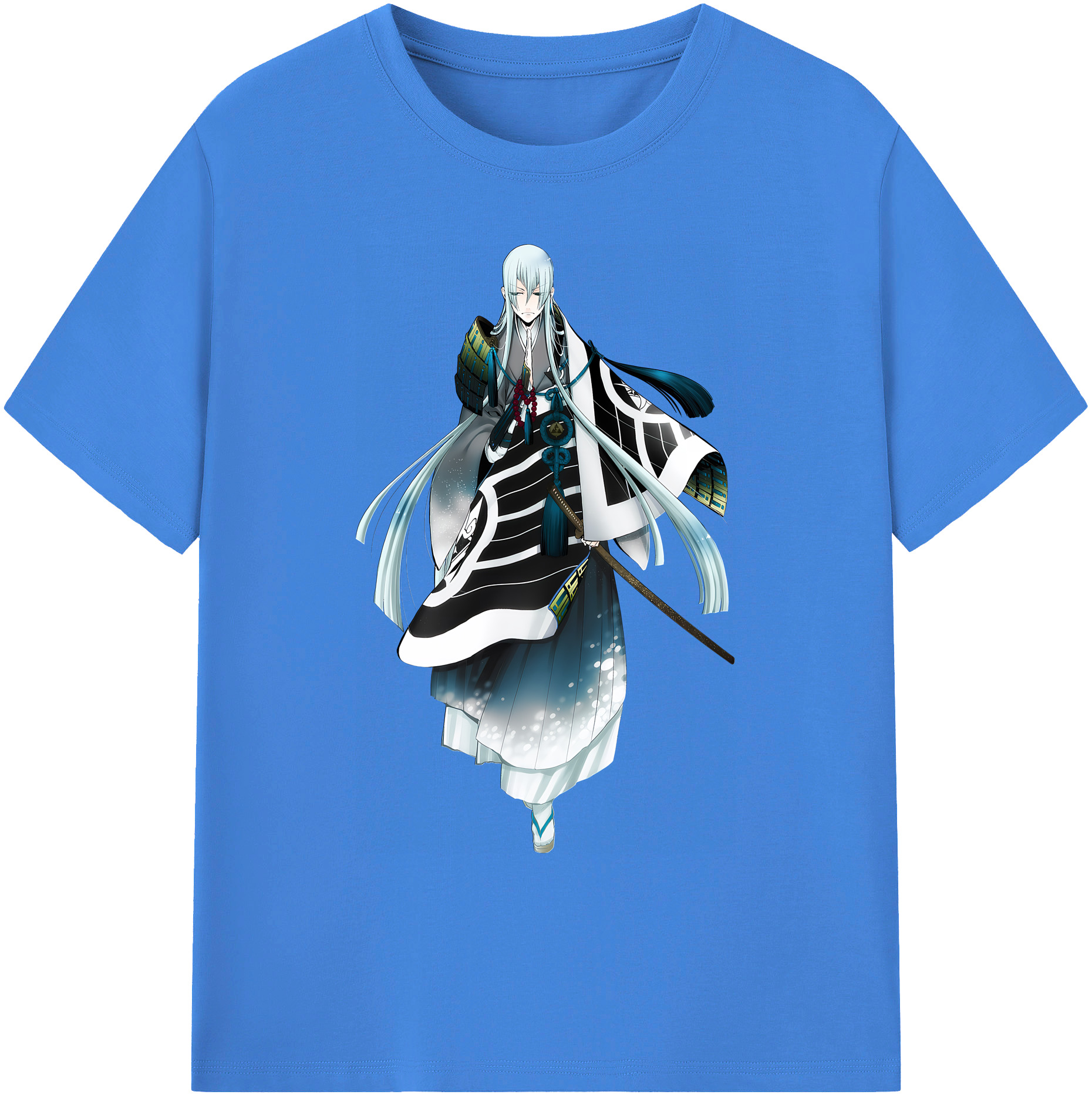 （画像用） 刀剣乱舞 Touken Ranbu 綿100％ メンズ半袖Tシャツ｜肌触りやわらか＆通気性