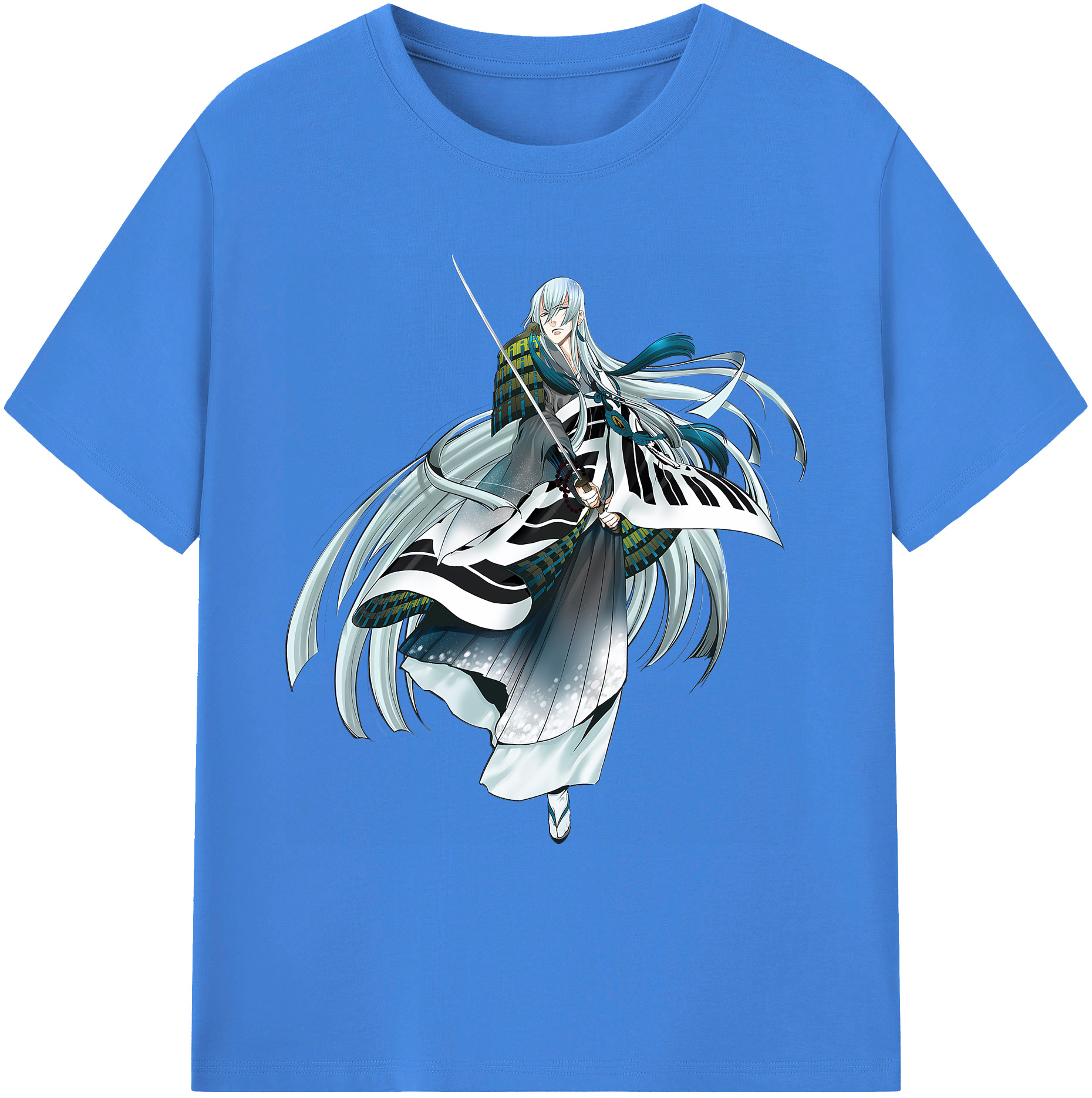 （画像用） 刀剣乱舞 Touken Ranbu 綿100％ メンズ半袖Tシャツ｜肌触りやわらか＆通気性