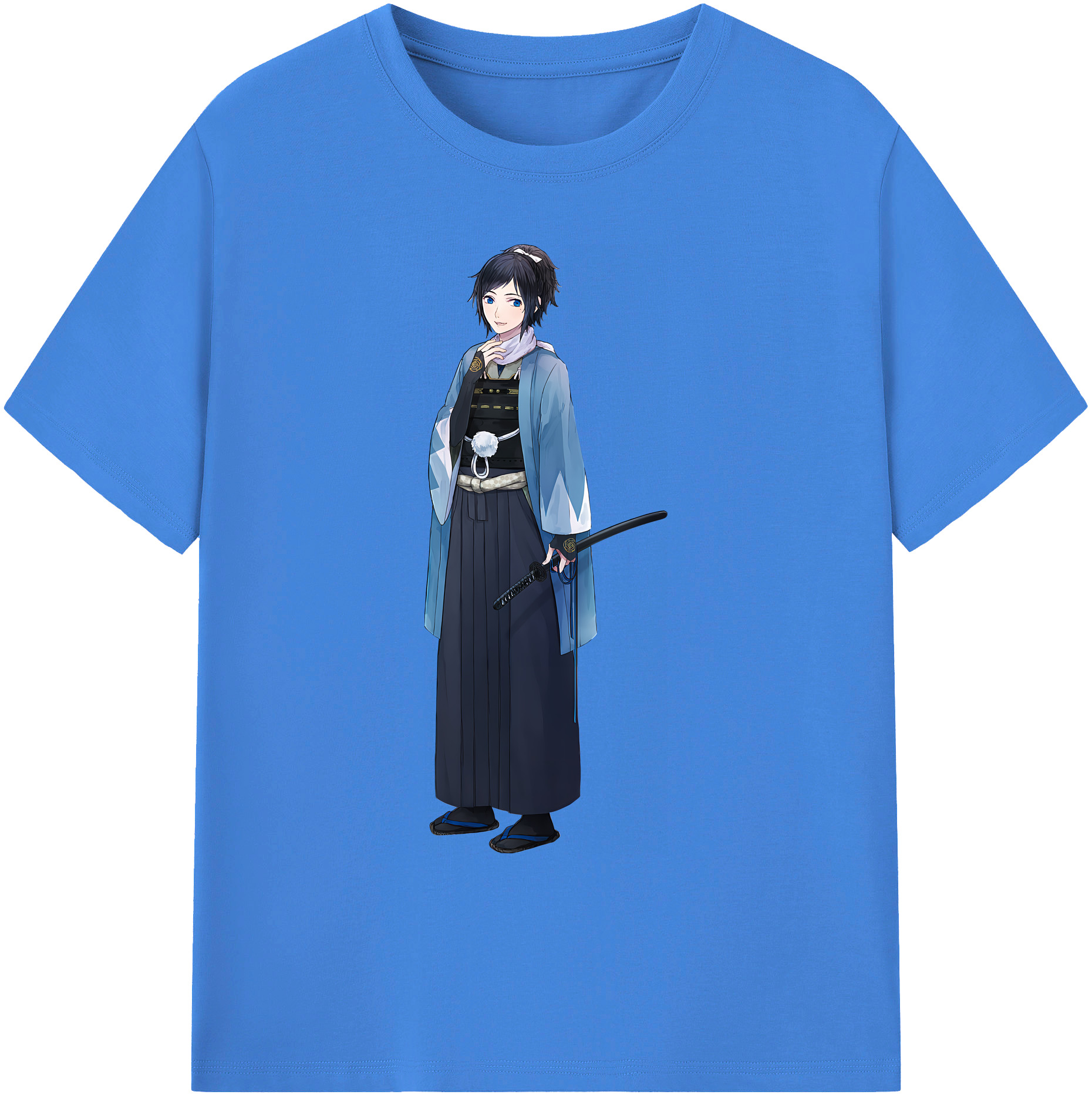 （画像用） 刀剣乱舞 Touken Ranbu 綿100％ メンズ半袖Tシャツ｜肌触りやわらか＆通気性