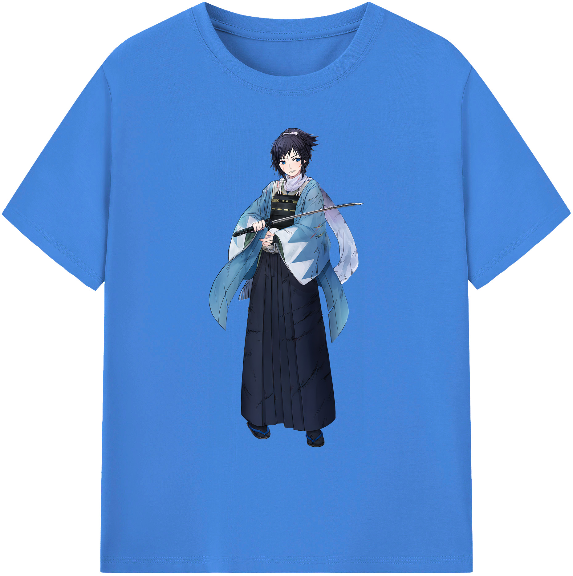 （画像用） 刀剣乱舞 Touken Ranbu 綿100％ メンズ半袖Tシャツ｜肌触りやわらか＆通気性